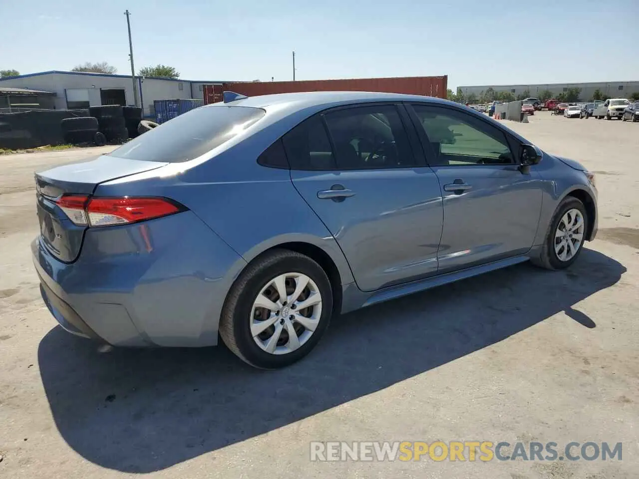 3 Photograph of a damaged car JTDEPMAE2MJ144670 TOYOTA COROLLA 2021