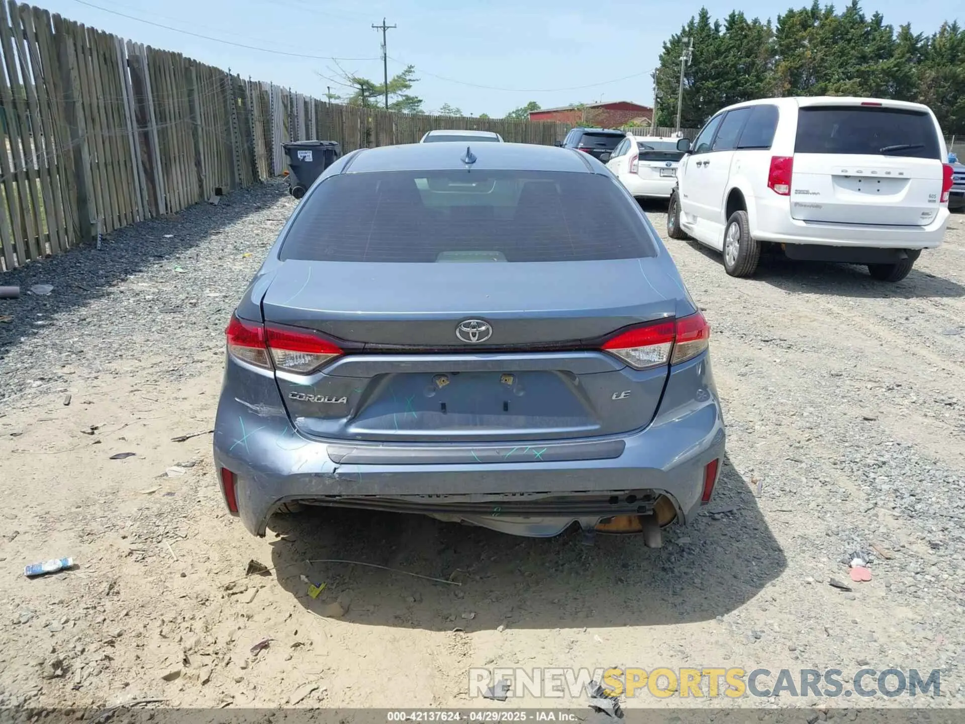 16 Photograph of a damaged car JTDEPMAE2MJ148539 TOYOTA COROLLA 2021