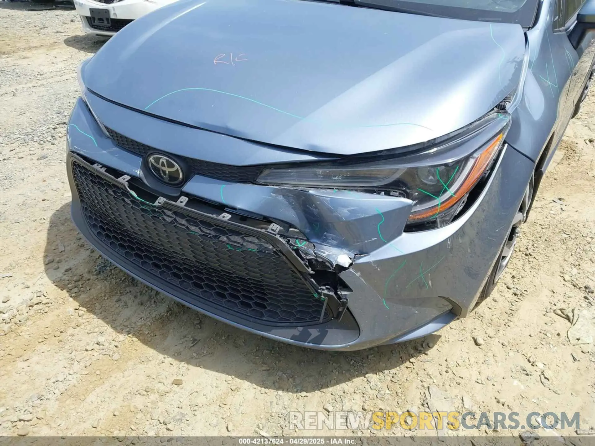 6 Photograph of a damaged car JTDEPMAE2MJ148539 TOYOTA COROLLA 2021
