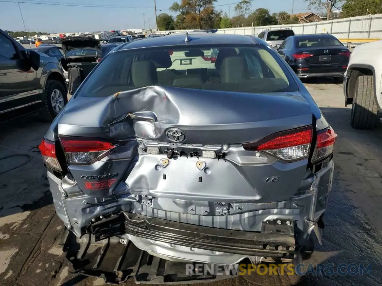 6 Photograph of a damaged car JTDEPMAE2MJ151618 TOYOTA COROLLA 2021
