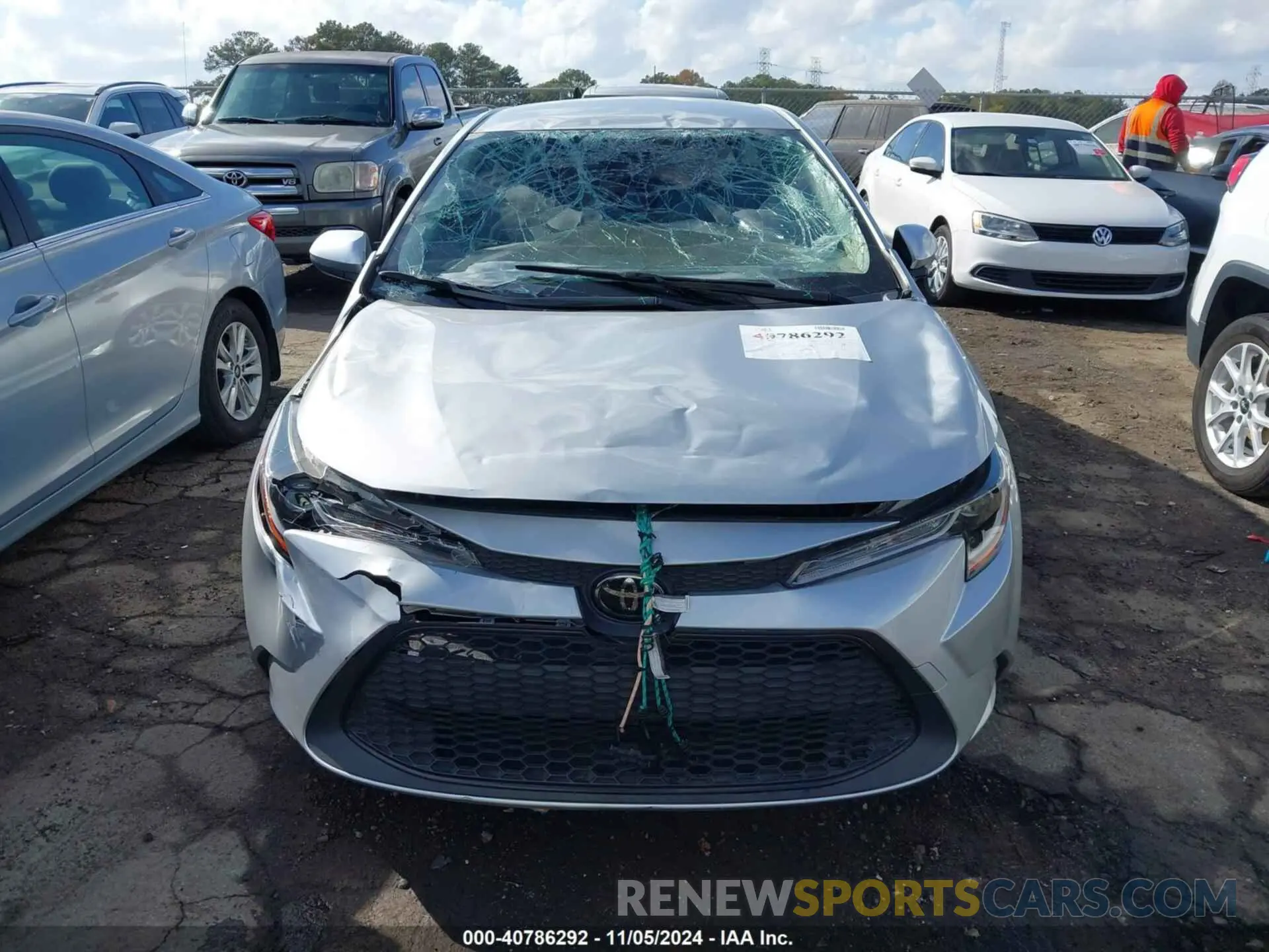 12 Photograph of a damaged car JTDEPMAE2MJ155197 TOYOTA COROLLA 2021