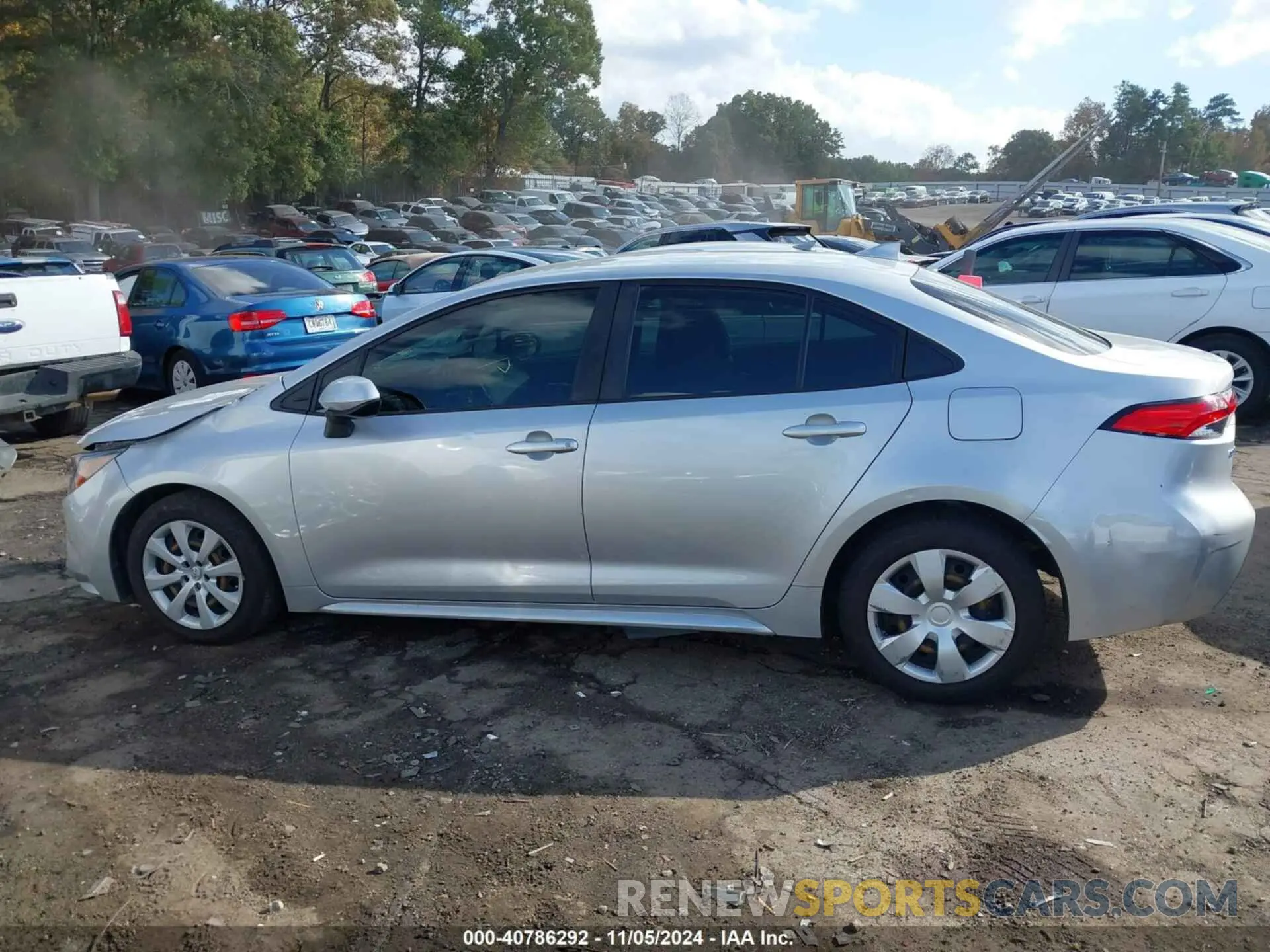 14 Photograph of a damaged car JTDEPMAE2MJ155197 TOYOTA COROLLA 2021