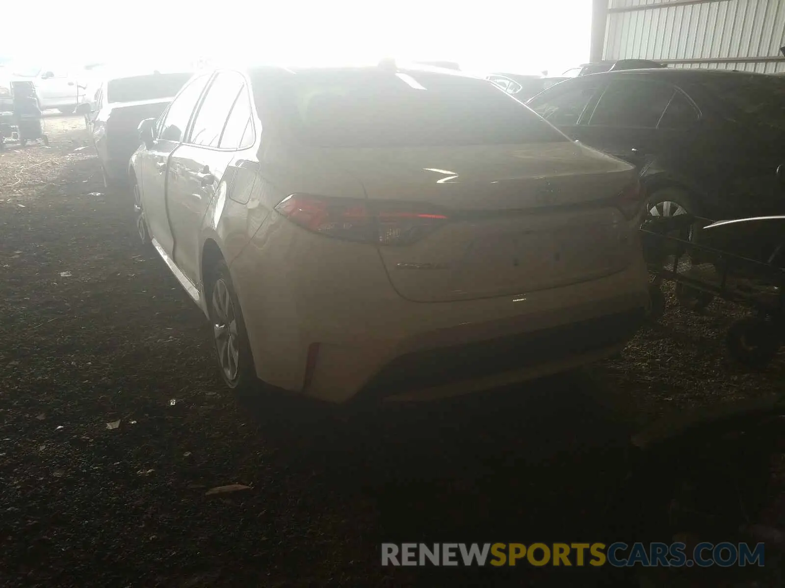 3 Photograph of a damaged car JTDEPMAE2MJ155698 TOYOTA COROLLA 2021