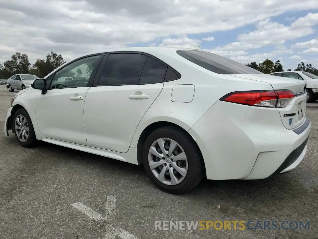 2 Фотография поврежденного автомобиля JTDEPMAE2MJ160870 TOYOTA COROLLA 2021