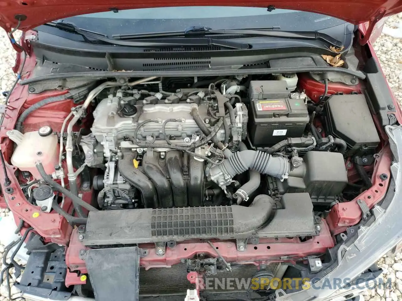 11 Фотография поврежденного автомобиля JTDEPMAE2MJ166250 TOYOTA COROLLA 2021