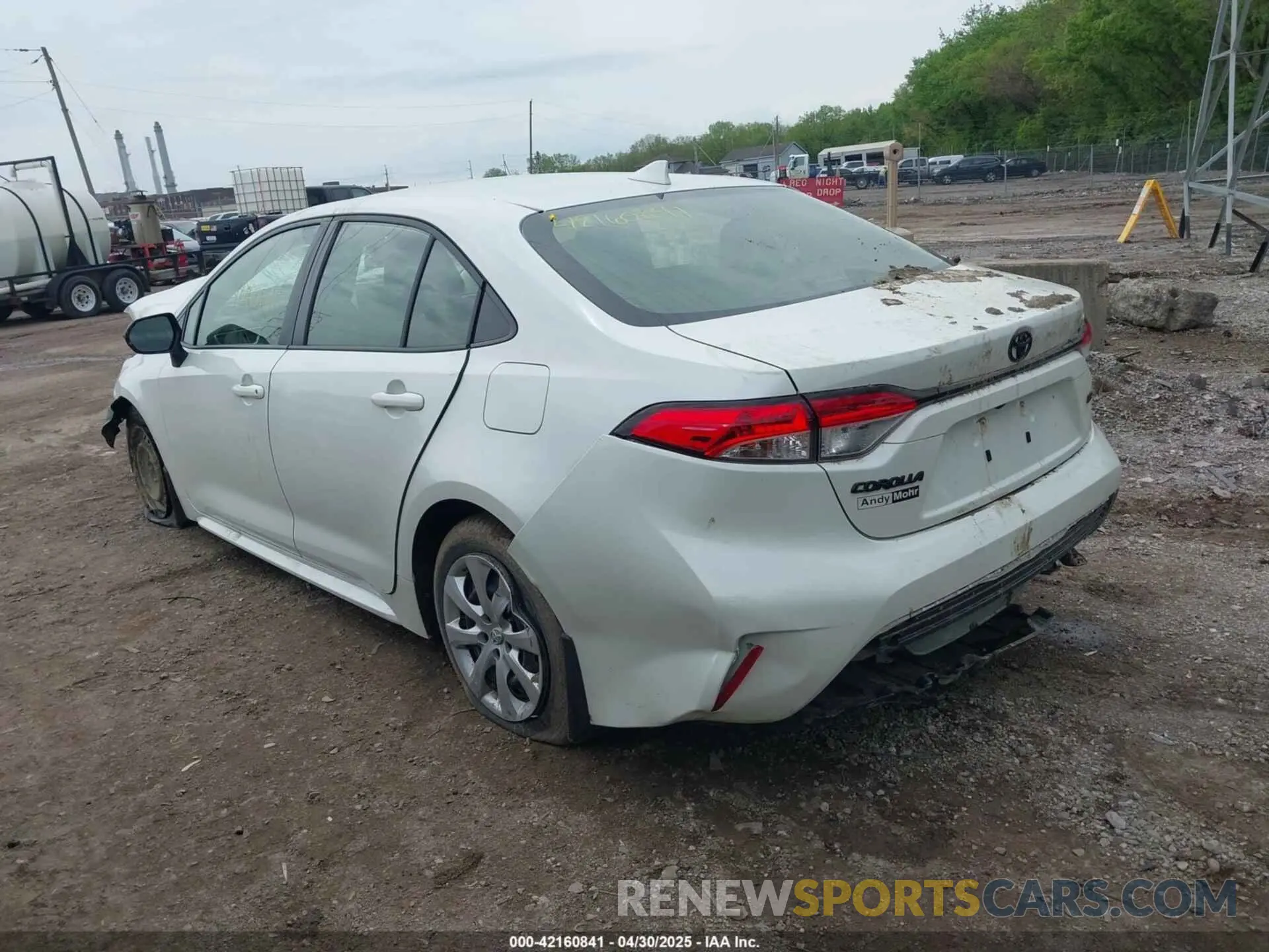 3 Фотография поврежденного автомобиля JTDEPMAE2MJ172906 TOYOTA COROLLA 2021