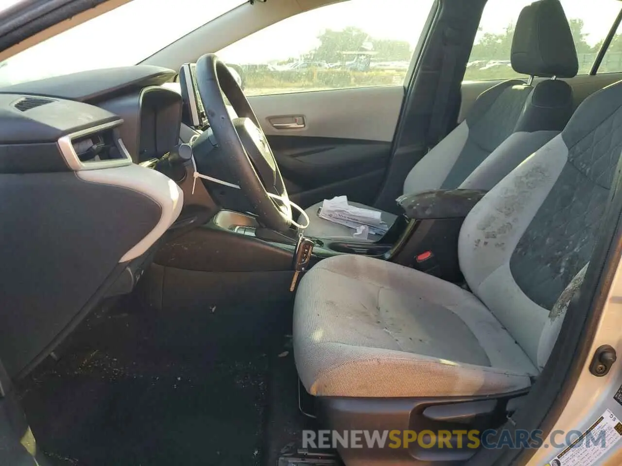 7 Photograph of a damaged car JTDEPMAE2MJ173117 TOYOTA COROLLA 2021