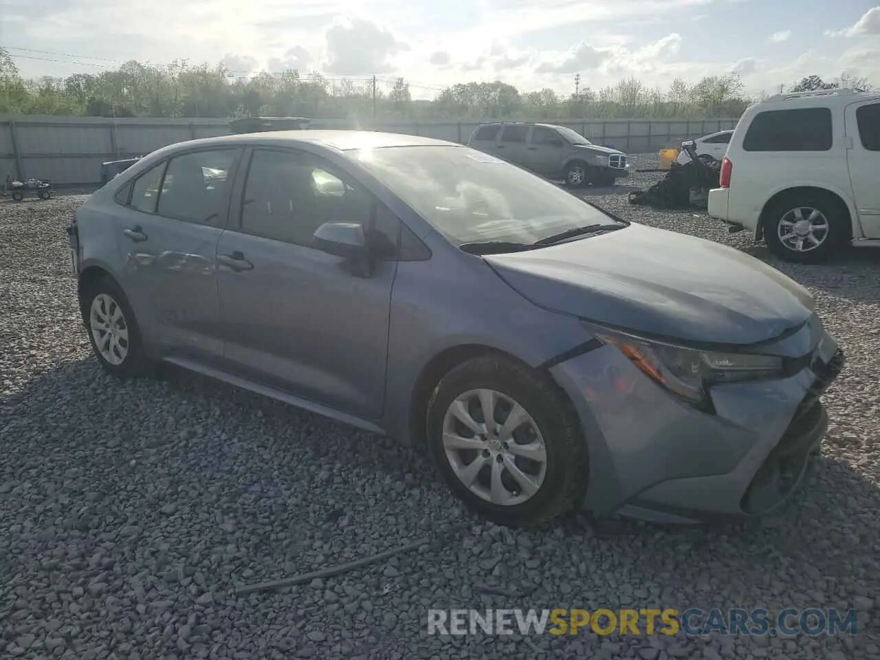 4 Photograph of a damaged car JTDEPMAE2MJ182853 TOYOTA COROLLA 2021