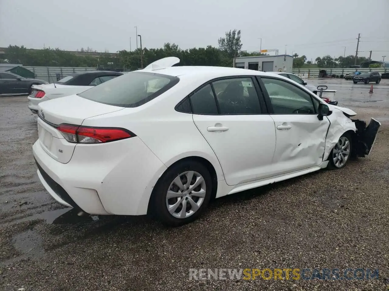 3 Фотография поврежденного автомобиля JTDEPMAE2MJ184313 TOYOTA COROLLA 2021