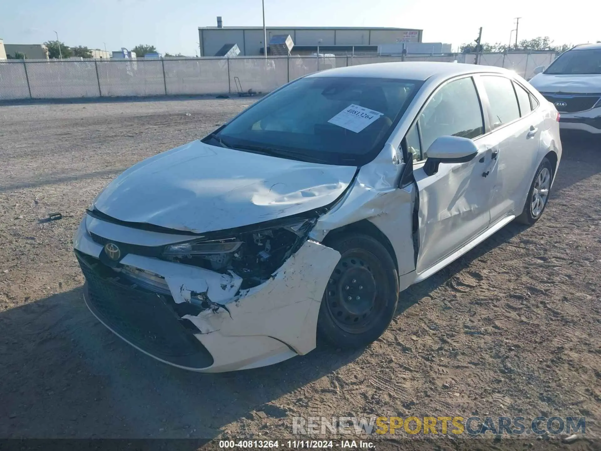 6 Photograph of a damaged car JTDEPMAE3MJ118076 TOYOTA COROLLA 2021