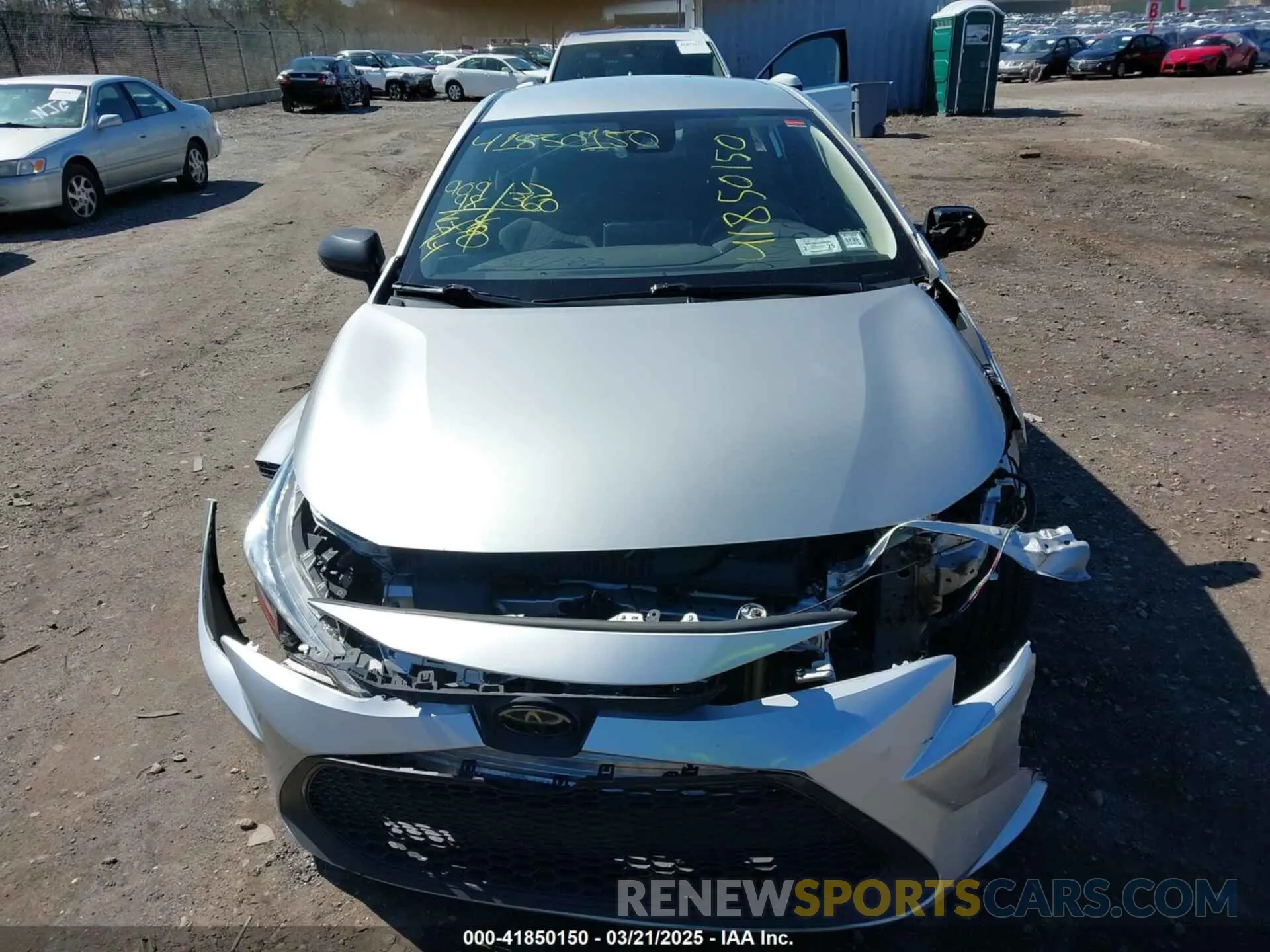12 Photograph of a damaged car JTDEPMAE3MJ120538 TOYOTA COROLLA 2021