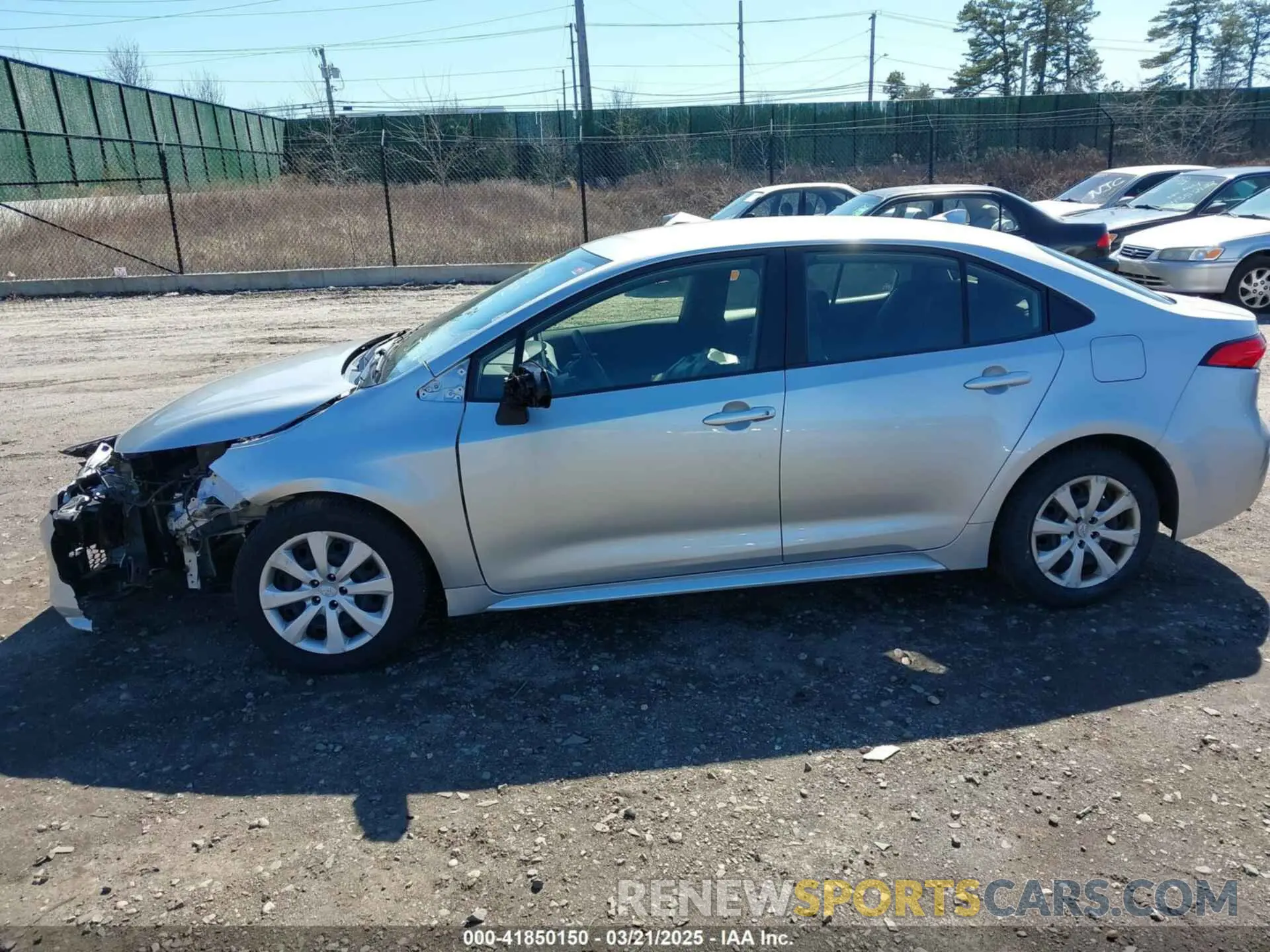 14 Photograph of a damaged car JTDEPMAE3MJ120538 TOYOTA COROLLA 2021