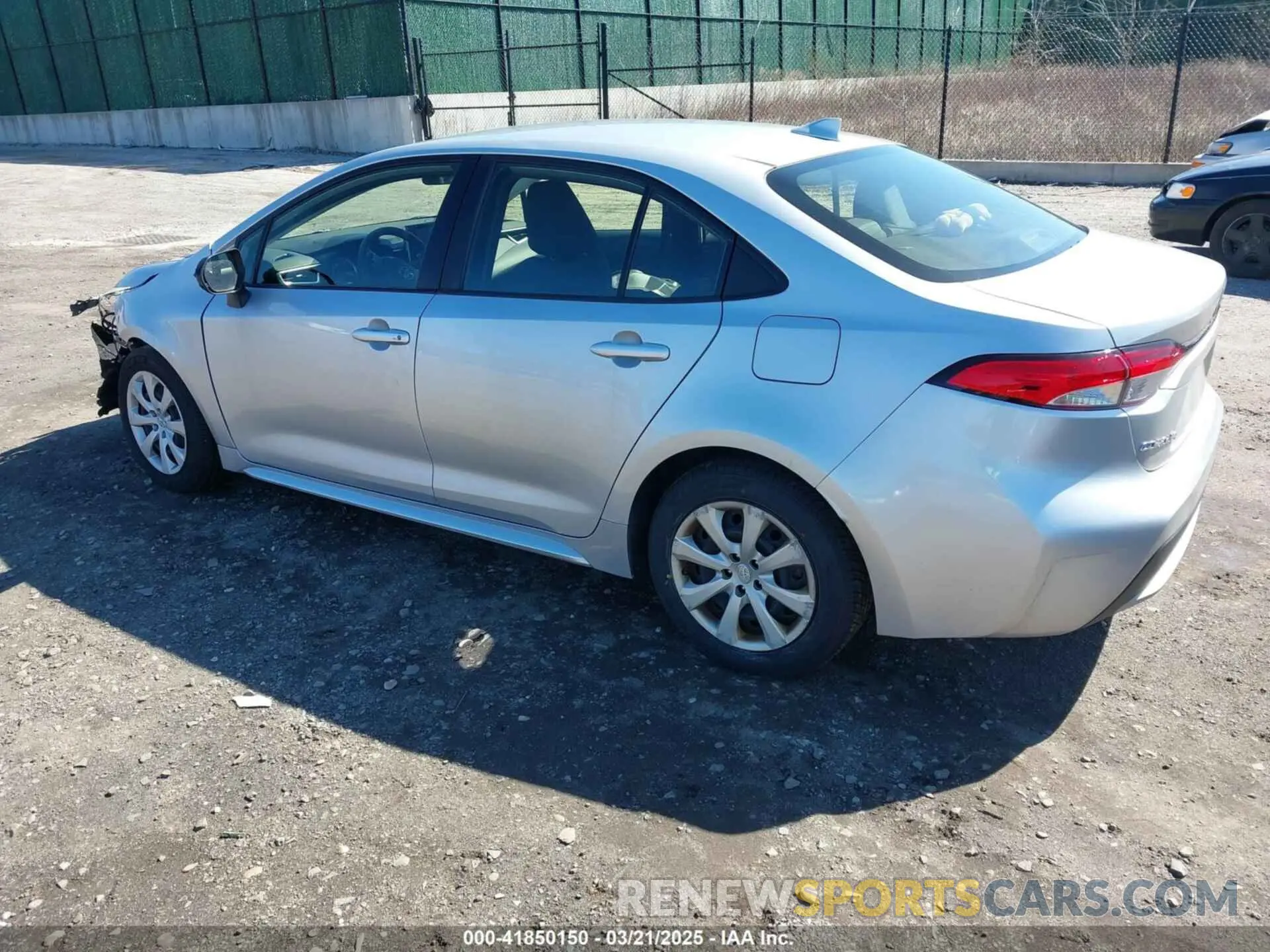 3 Photograph of a damaged car JTDEPMAE3MJ120538 TOYOTA COROLLA 2021