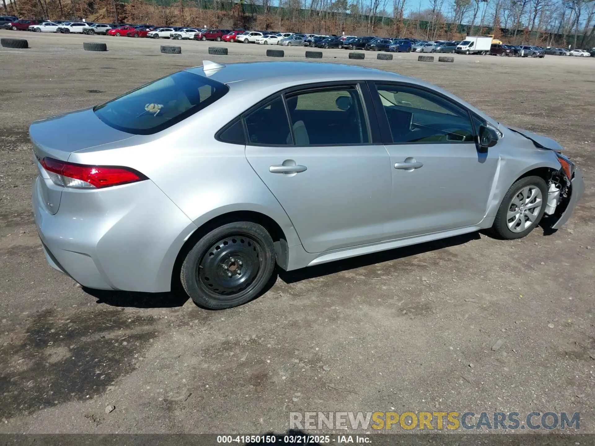 4 Photograph of a damaged car JTDEPMAE3MJ120538 TOYOTA COROLLA 2021