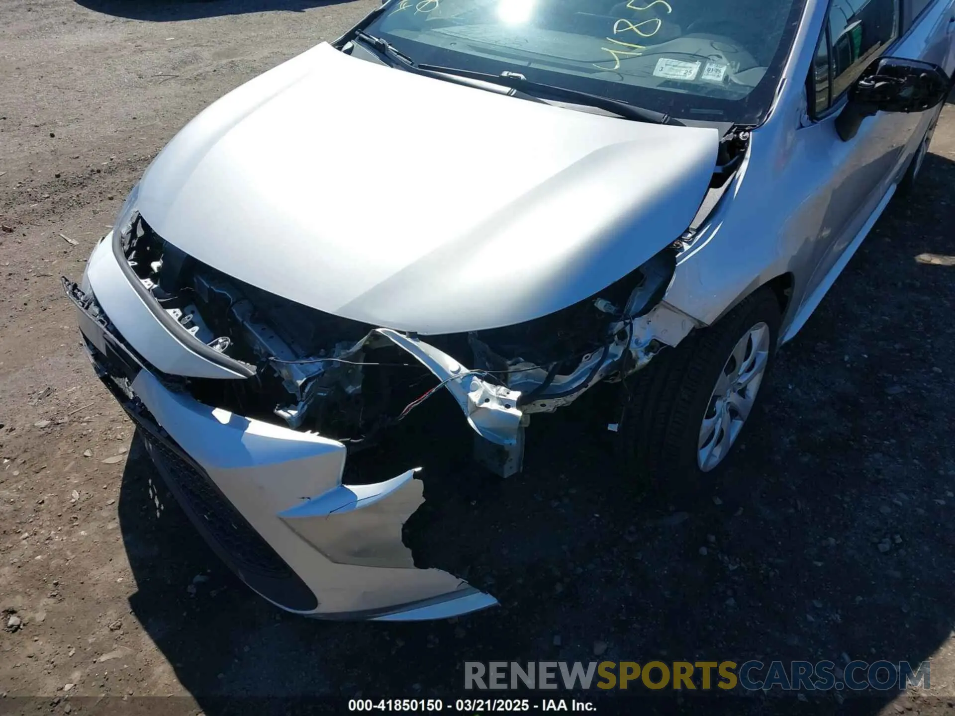 6 Photograph of a damaged car JTDEPMAE3MJ120538 TOYOTA COROLLA 2021