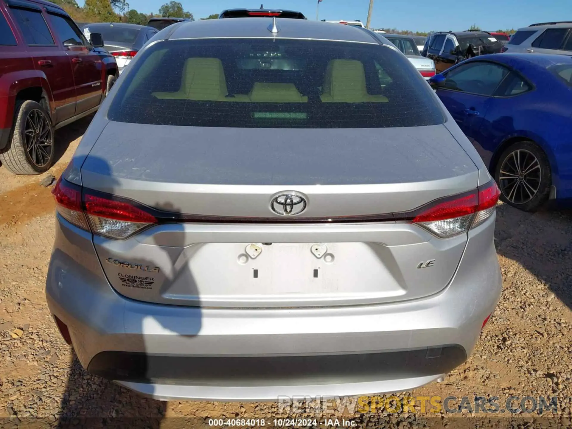 16 Photograph of a damaged car JTDEPMAE3MJ124539 TOYOTA COROLLA 2021