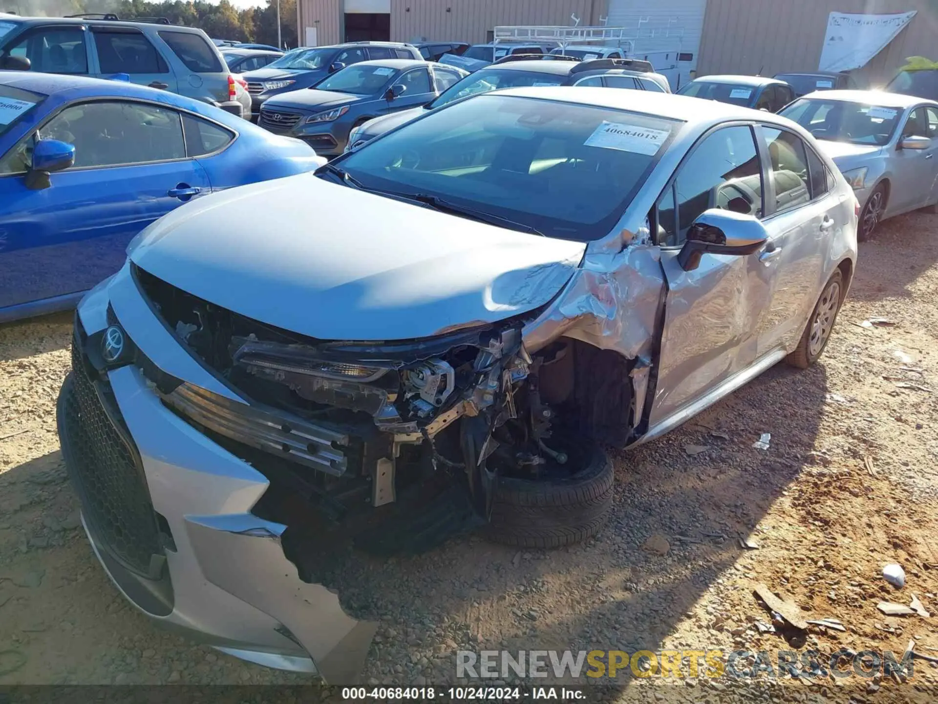 2 Photograph of a damaged car JTDEPMAE3MJ124539 TOYOTA COROLLA 2021