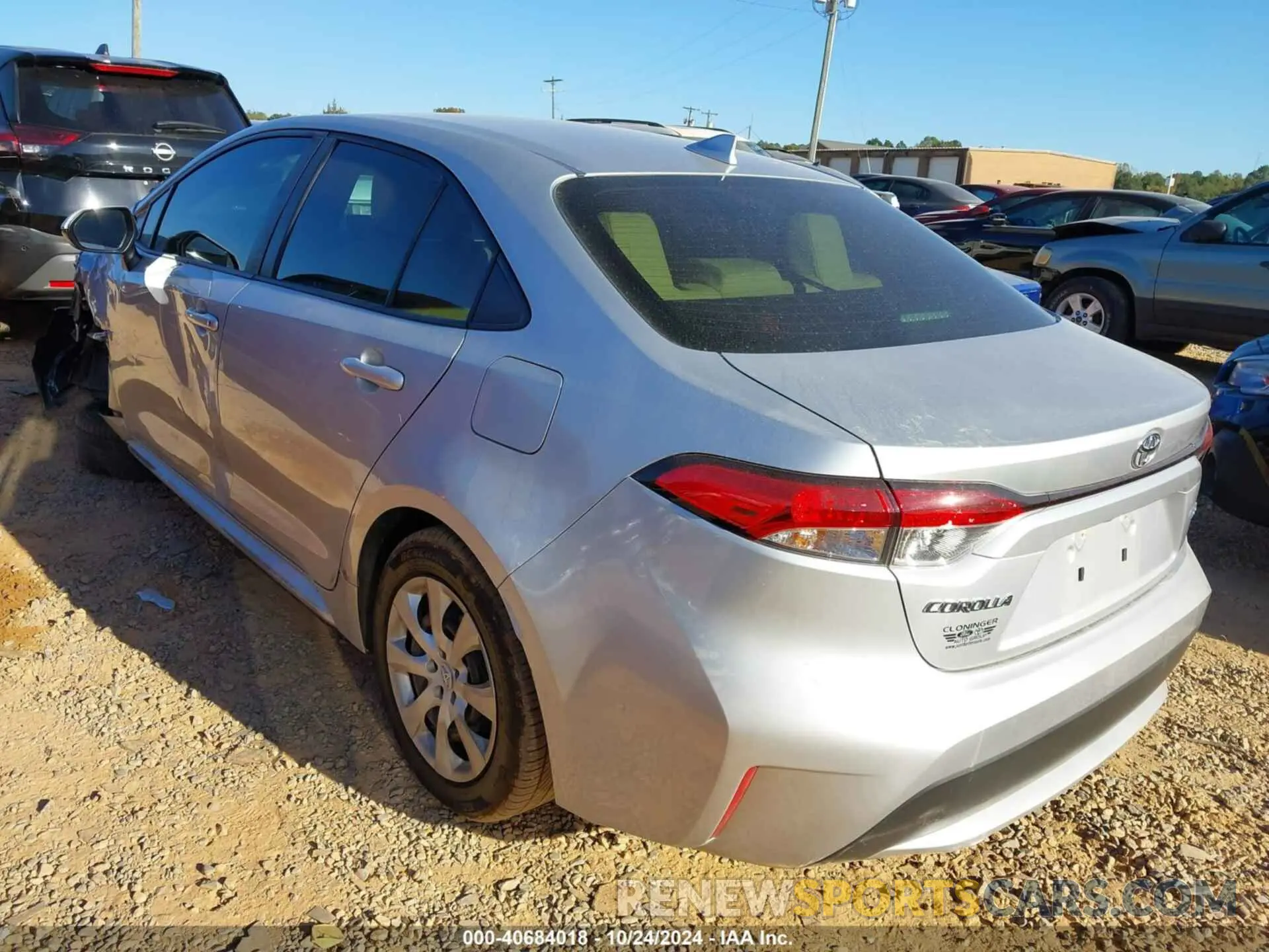 3 Photograph of a damaged car JTDEPMAE3MJ124539 TOYOTA COROLLA 2021