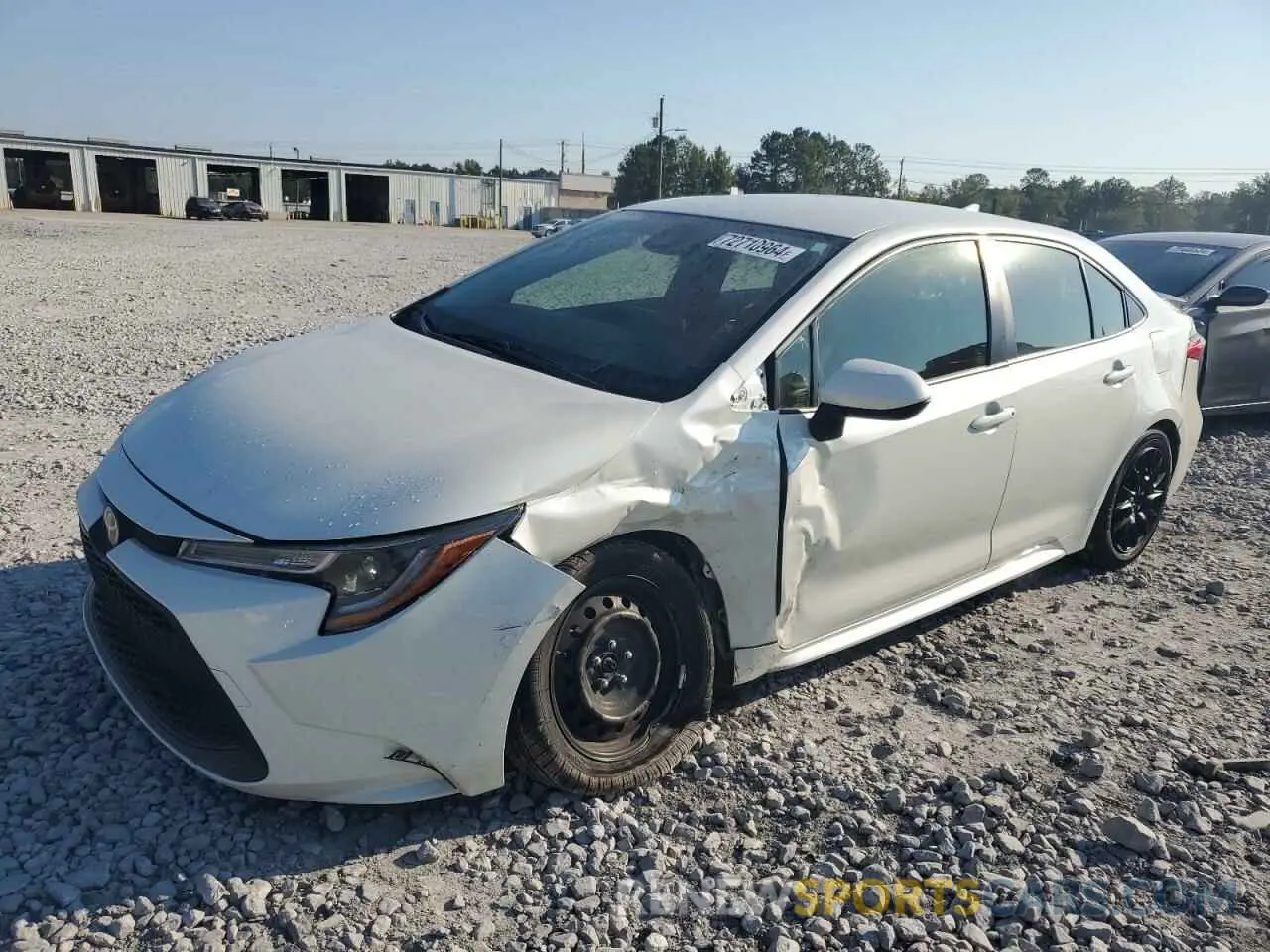 1 Photograph of a damaged car JTDEPMAE3MJ126873 TOYOTA COROLLA 2021
