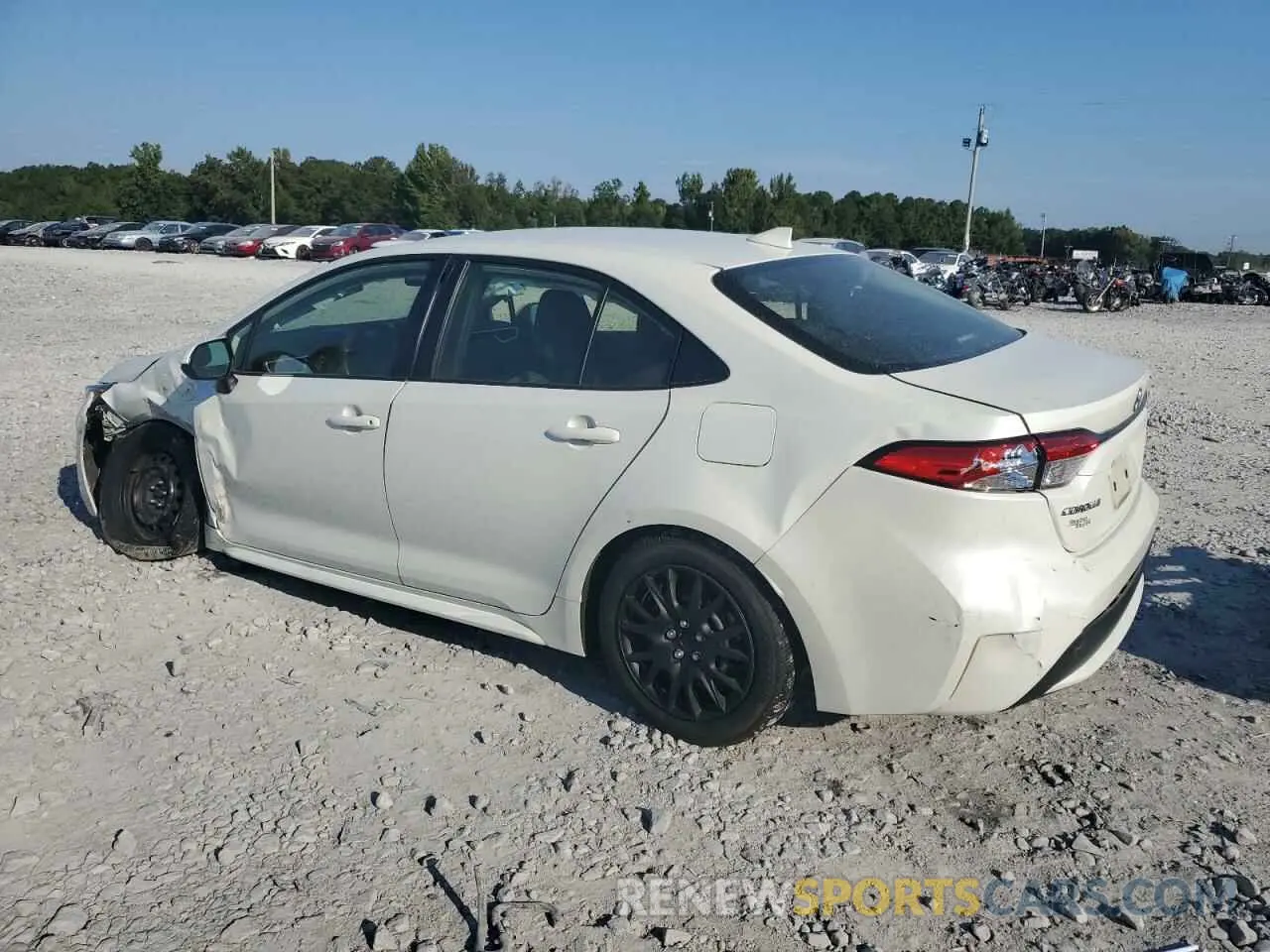 2 Photograph of a damaged car JTDEPMAE3MJ126873 TOYOTA COROLLA 2021