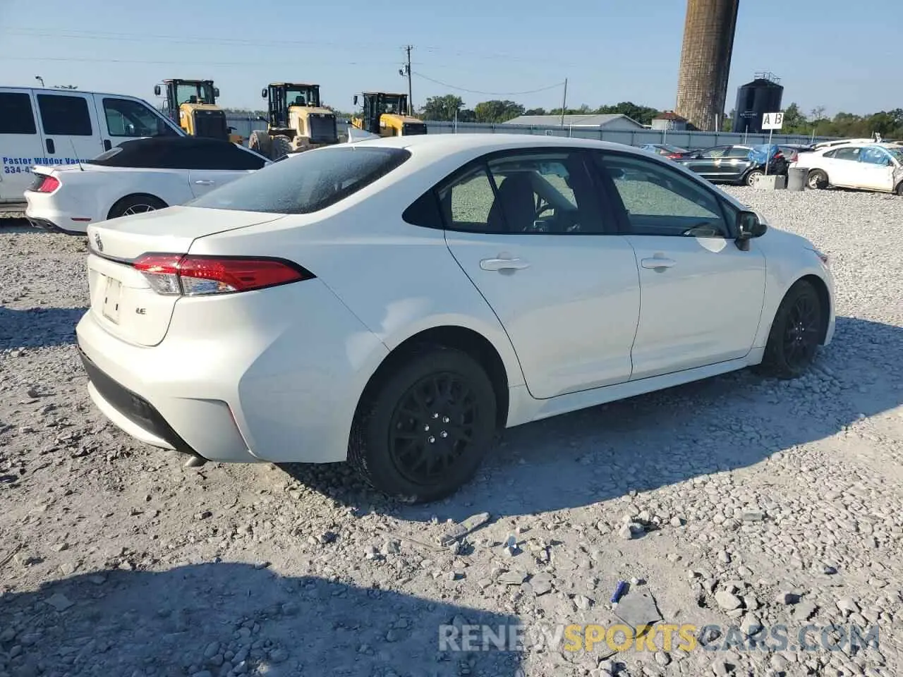 3 Photograph of a damaged car JTDEPMAE3MJ126873 TOYOTA COROLLA 2021