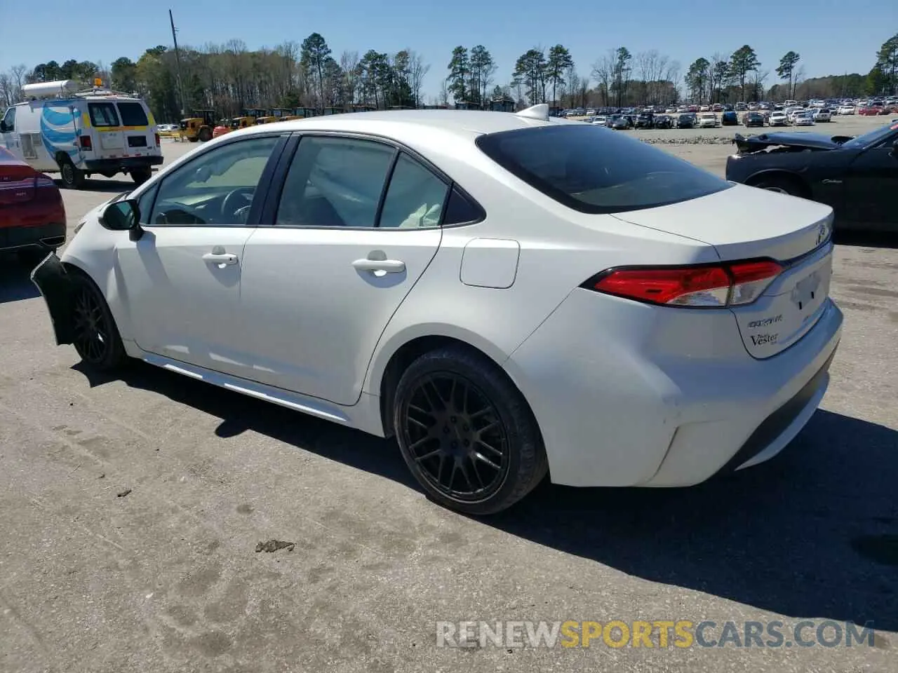 2 Photograph of a damaged car JTDEPMAE3MJ127716 TOYOTA COROLLA 2021