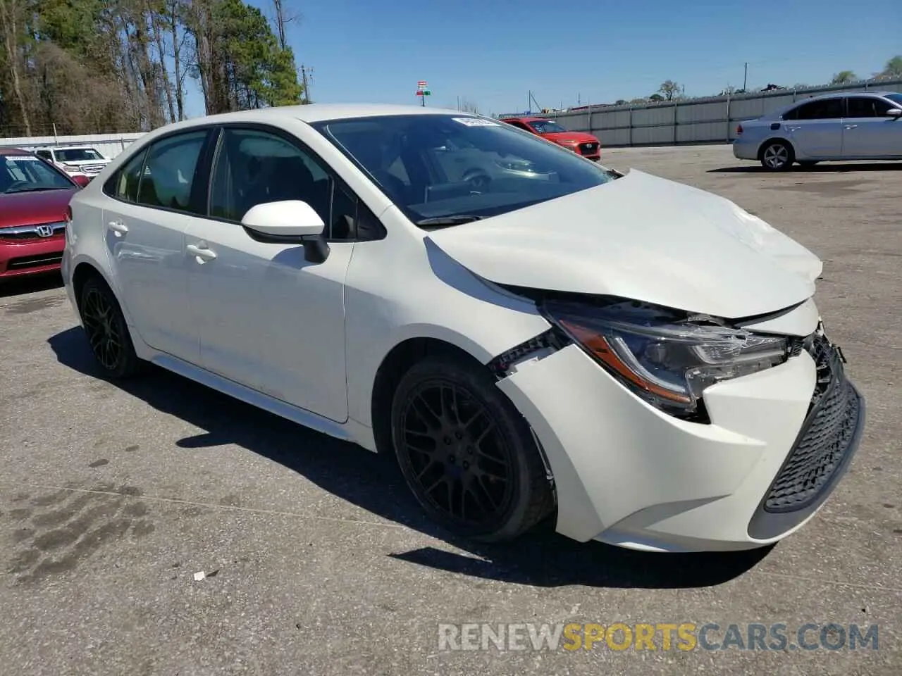 4 Photograph of a damaged car JTDEPMAE3MJ127716 TOYOTA COROLLA 2021