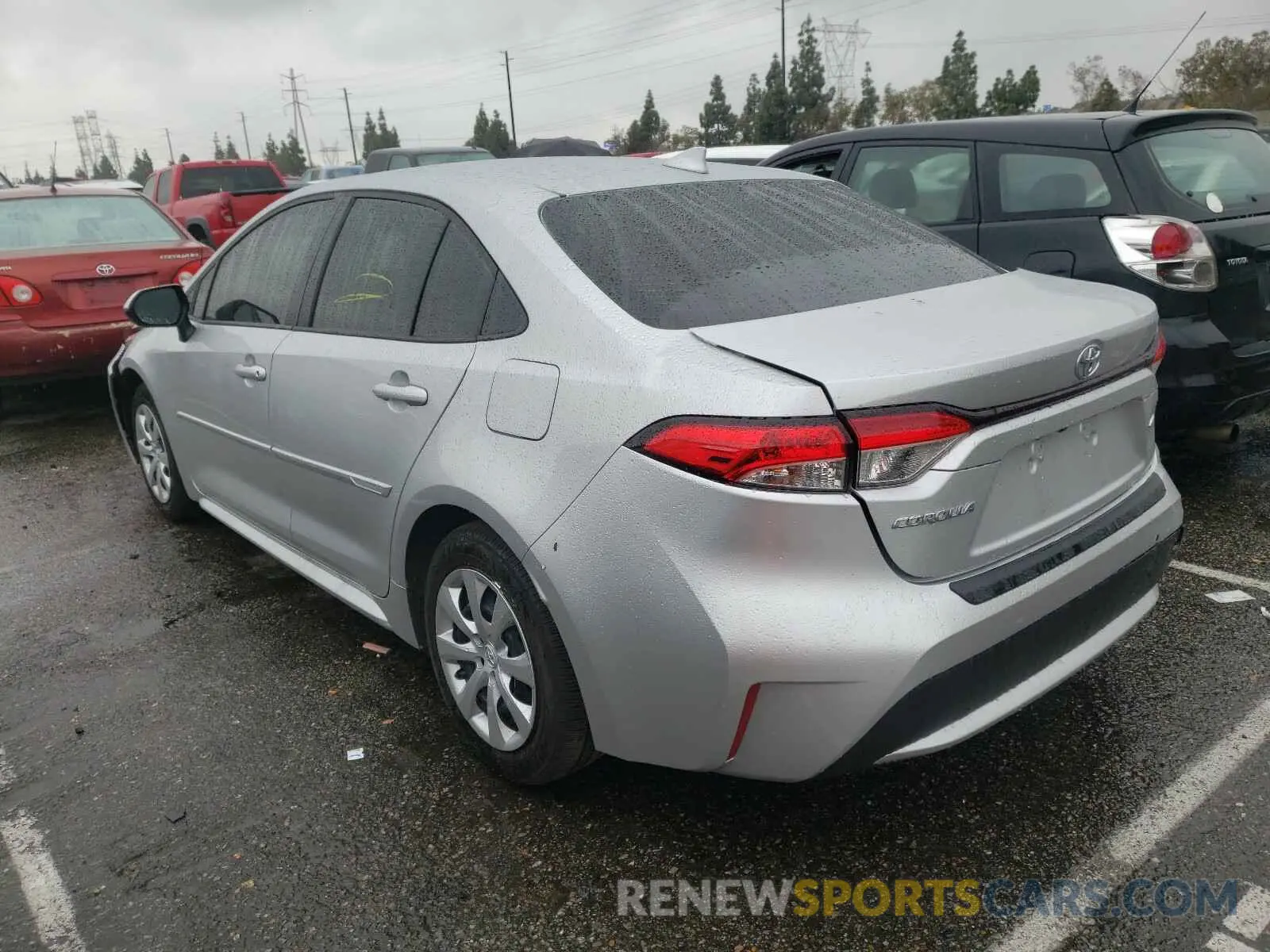 3 Photograph of a damaged car JTDEPMAE3MJ129790 TOYOTA COROLLA 2021