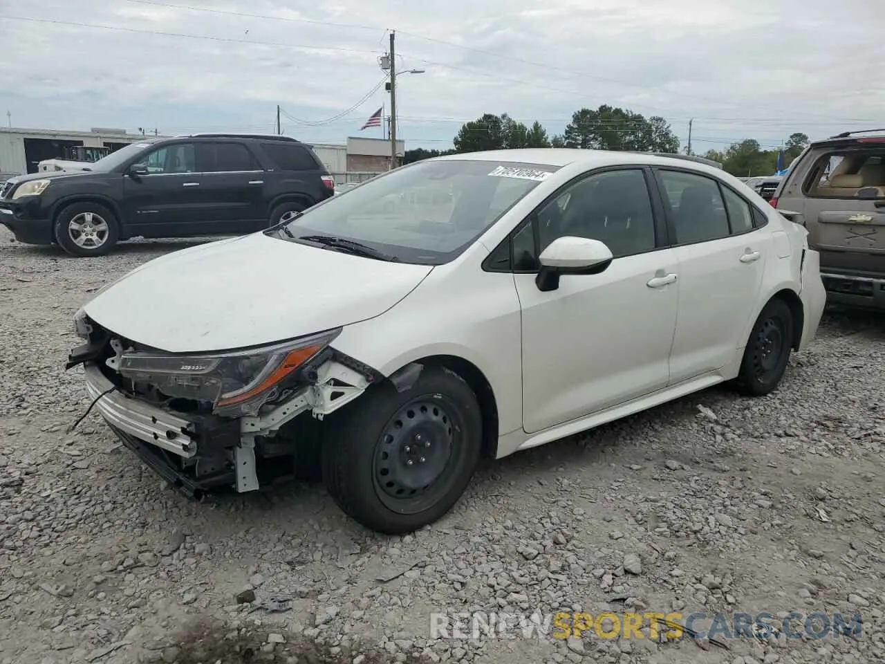 1 Фотография поврежденного автомобиля JTDEPMAE3MJ138019 TOYOTA COROLLA 2021