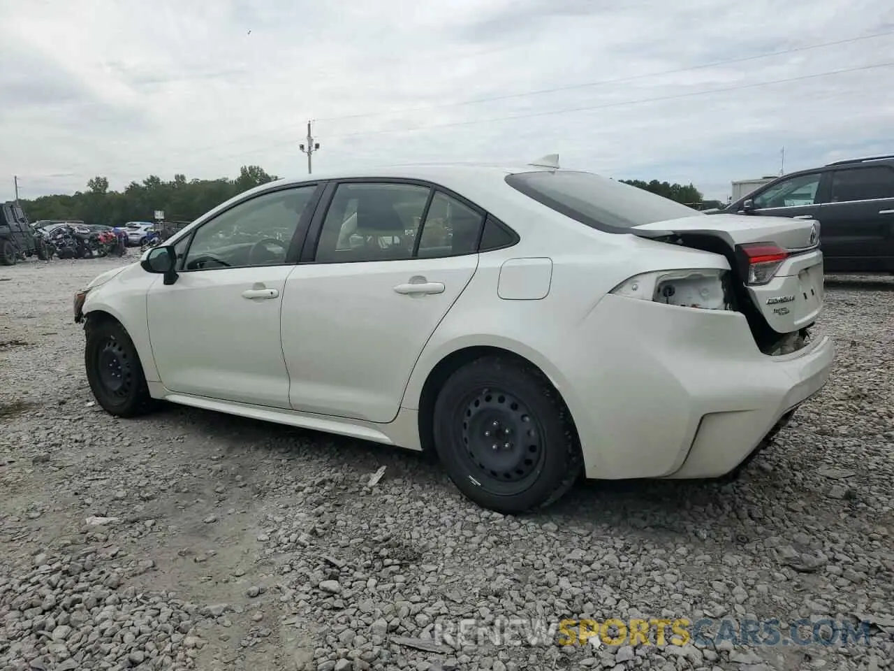 2 Фотография поврежденного автомобиля JTDEPMAE3MJ138019 TOYOTA COROLLA 2021