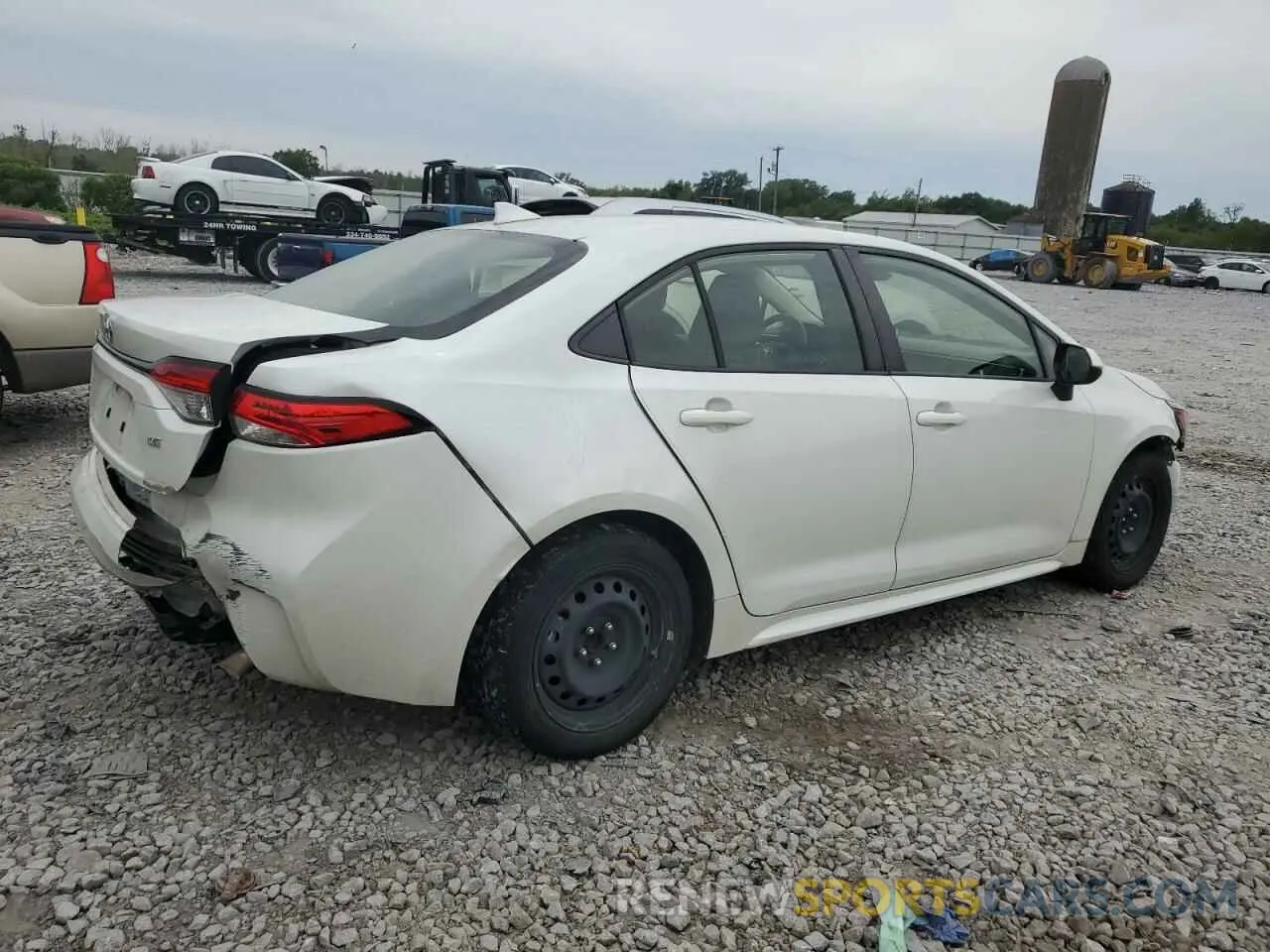 3 Фотография поврежденного автомобиля JTDEPMAE3MJ138019 TOYOTA COROLLA 2021