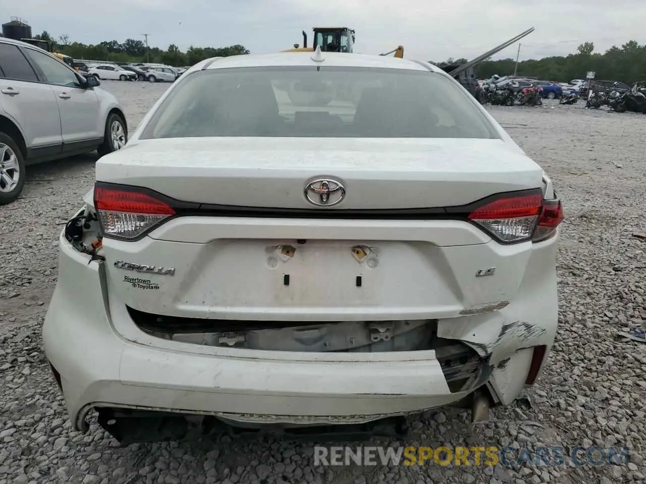6 Фотография поврежденного автомобиля JTDEPMAE3MJ138019 TOYOTA COROLLA 2021