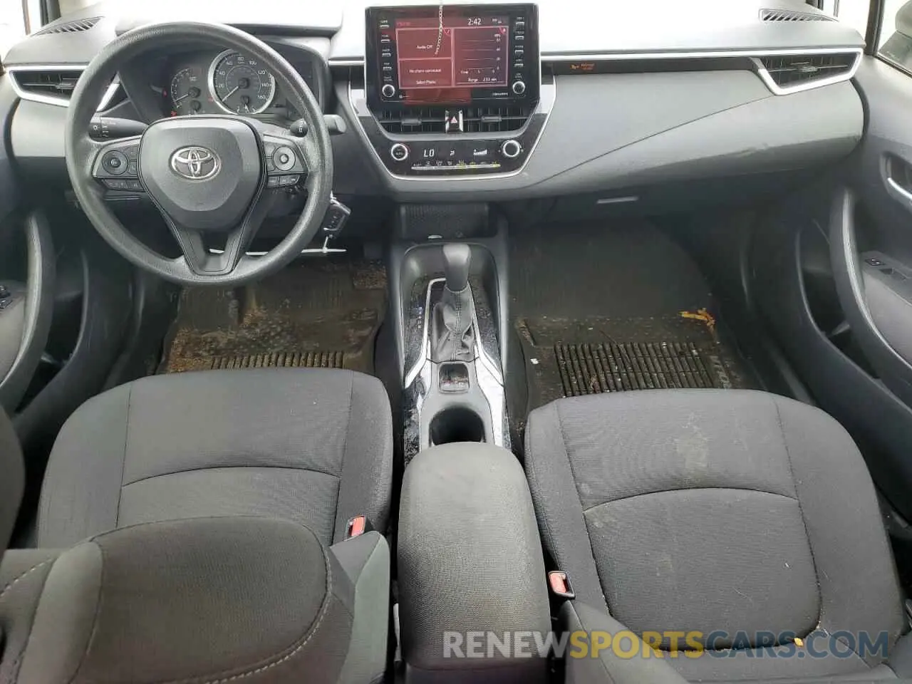 8 Фотография поврежденного автомобиля JTDEPMAE3MJ138019 TOYOTA COROLLA 2021