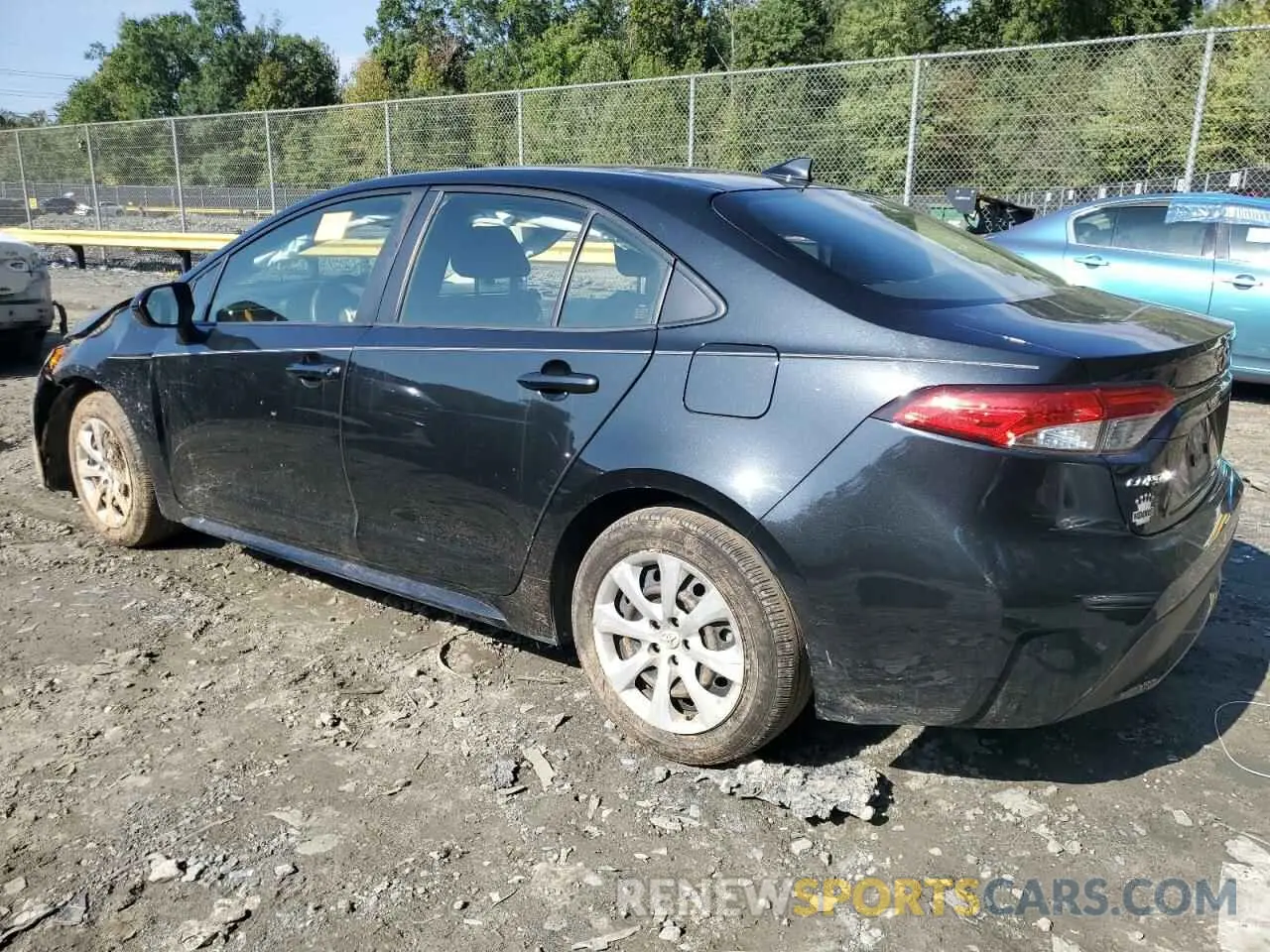 2 Photograph of a damaged car JTDEPMAE3MJ139378 TOYOTA COROLLA 2021