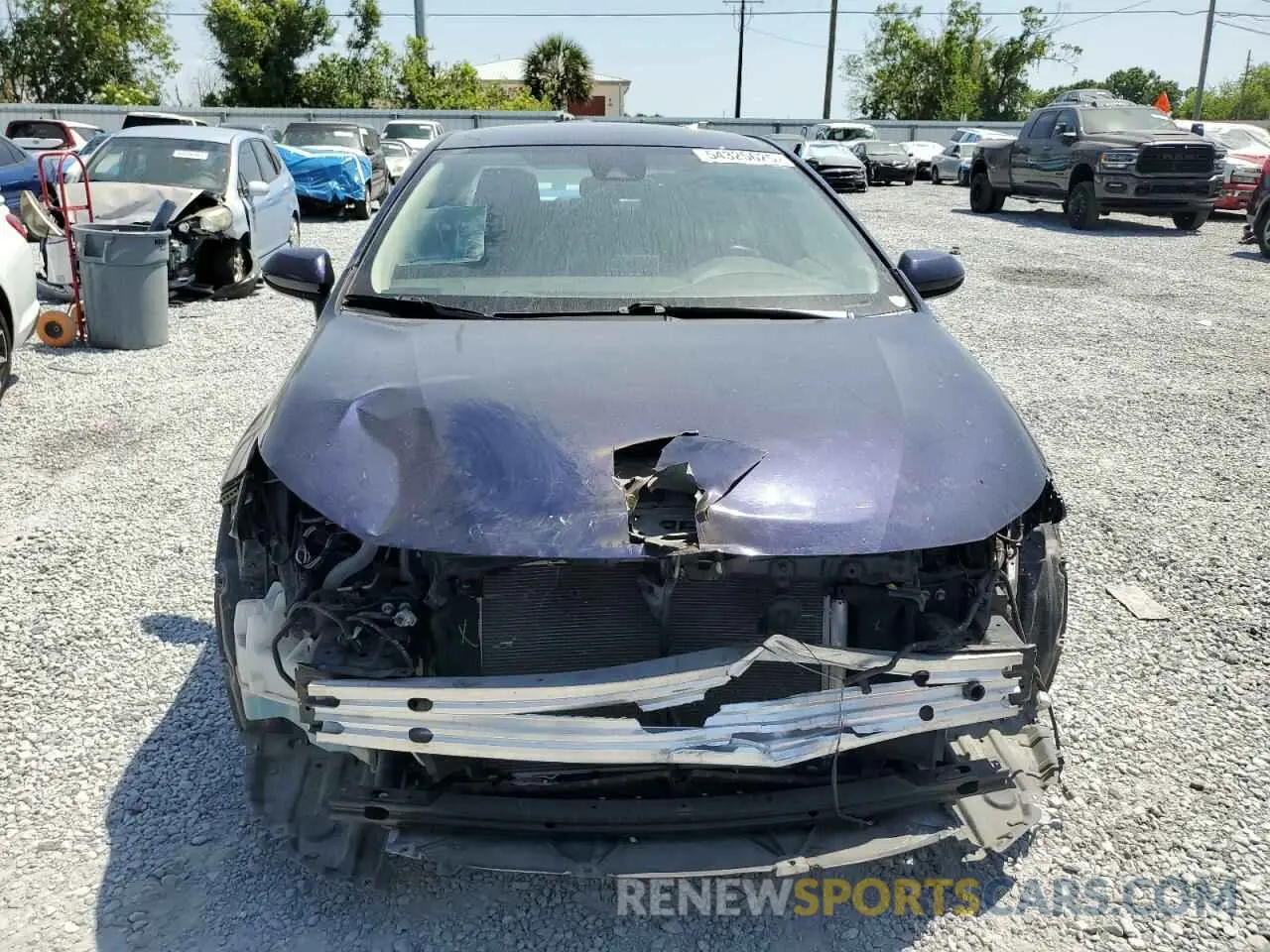5 Photograph of a damaged car JTDEPMAE3MJ160408 TOYOTA COROLLA 2021