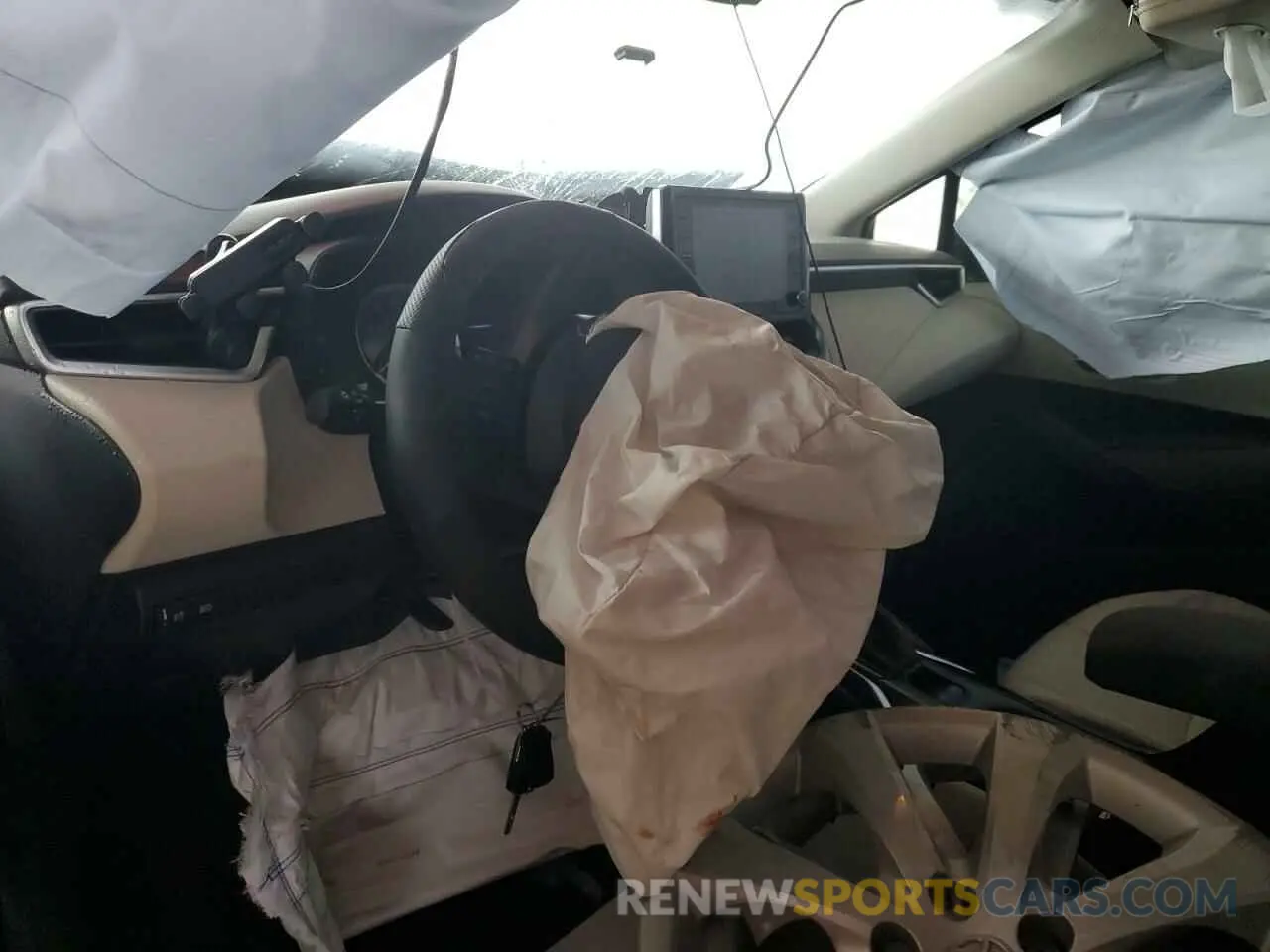 8 Photograph of a damaged car JTDEPMAE3MJ161042 TOYOTA COROLLA 2021