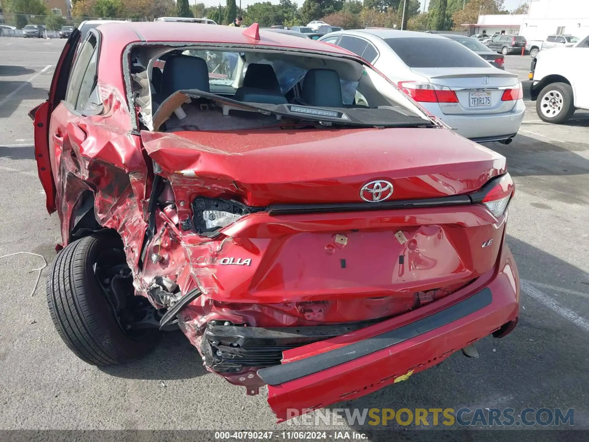 16 Photograph of a damaged car JTDEPMAE3MJ161266 TOYOTA COROLLA 2021