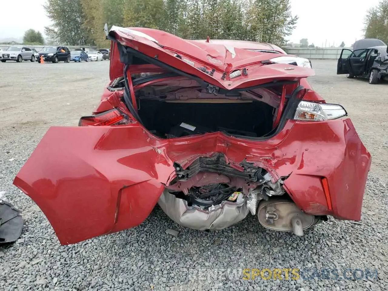 6 Photograph of a damaged car JTDEPMAE3MJ174471 TOYOTA COROLLA 2021