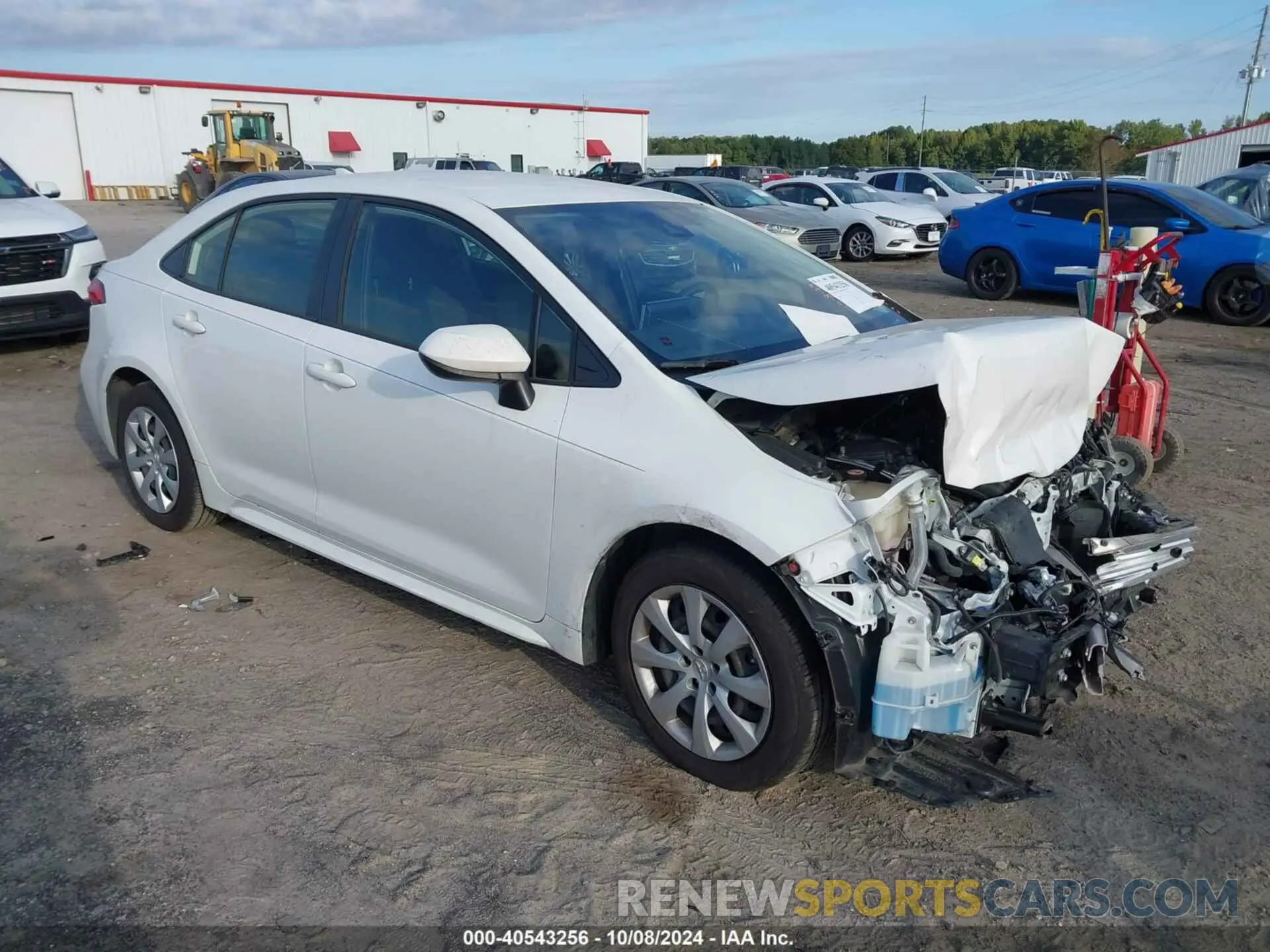 1 Photograph of a damaged car JTDEPMAE3MJ177791 TOYOTA COROLLA 2021