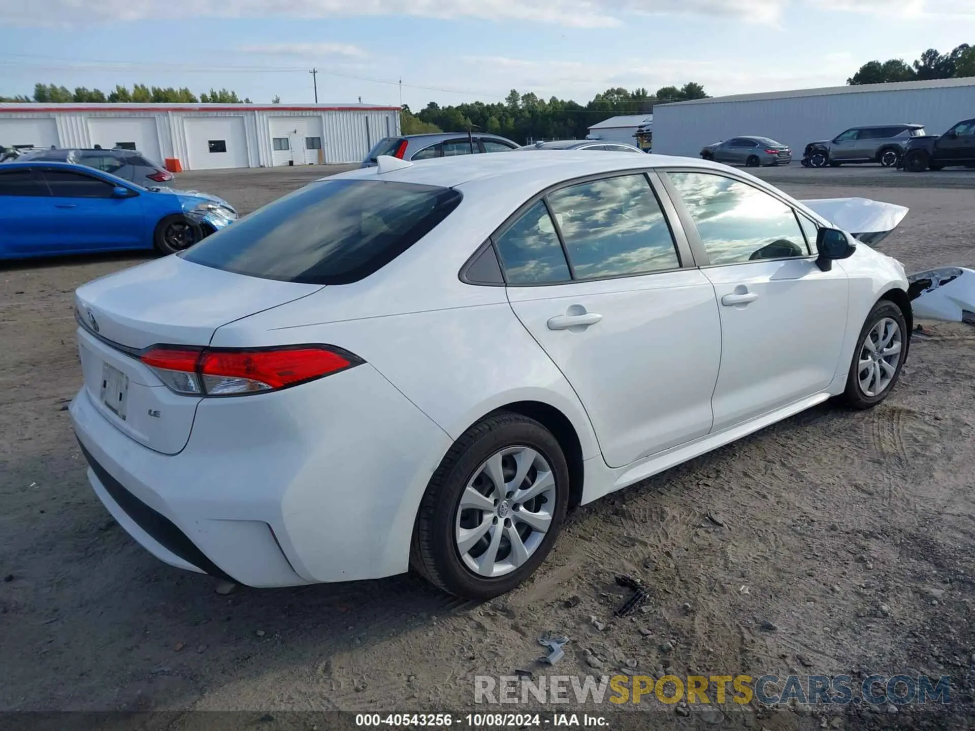 4 Photograph of a damaged car JTDEPMAE3MJ177791 TOYOTA COROLLA 2021