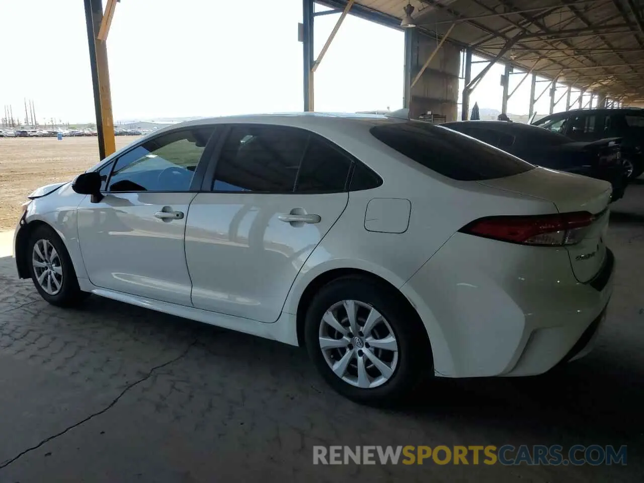 2 Фотография поврежденного автомобиля JTDEPMAE3MJ186541 TOYOTA COROLLA 2021