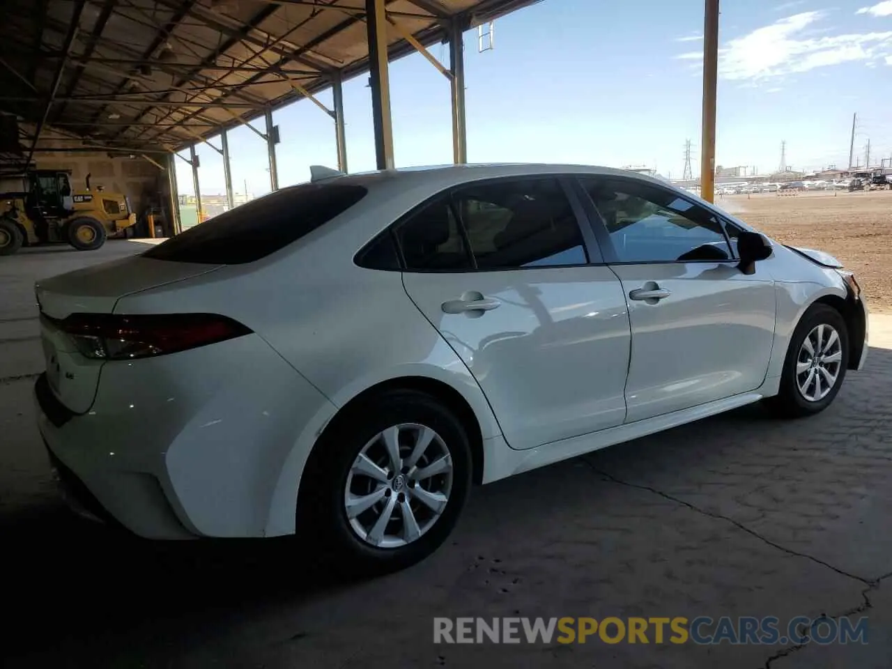 3 Фотография поврежденного автомобиля JTDEPMAE3MJ186541 TOYOTA COROLLA 2021