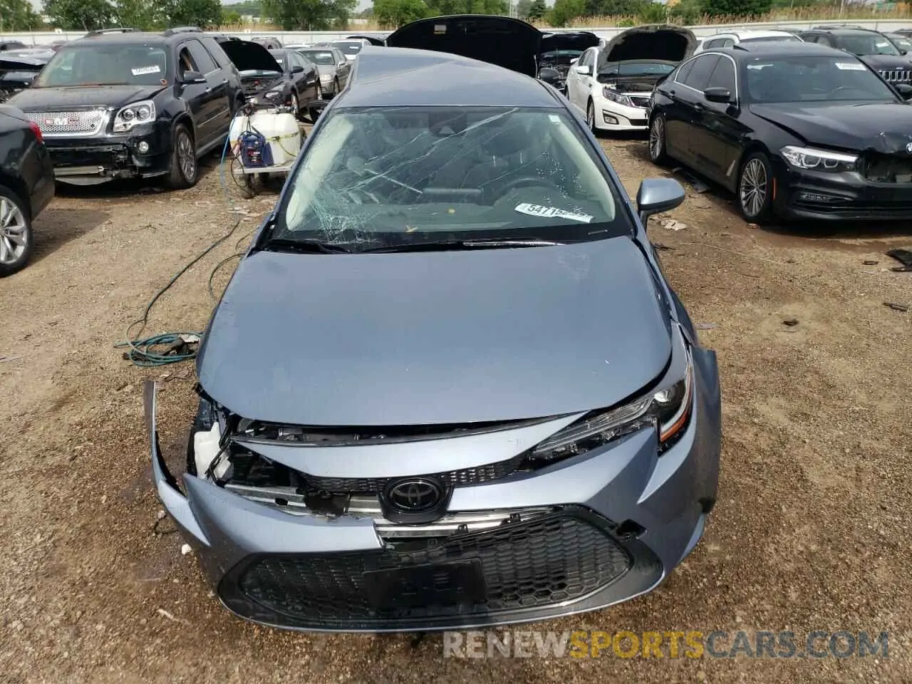 5 Photograph of a damaged car JTDEPMAE4MJ117731 TOYOTA COROLLA 2021