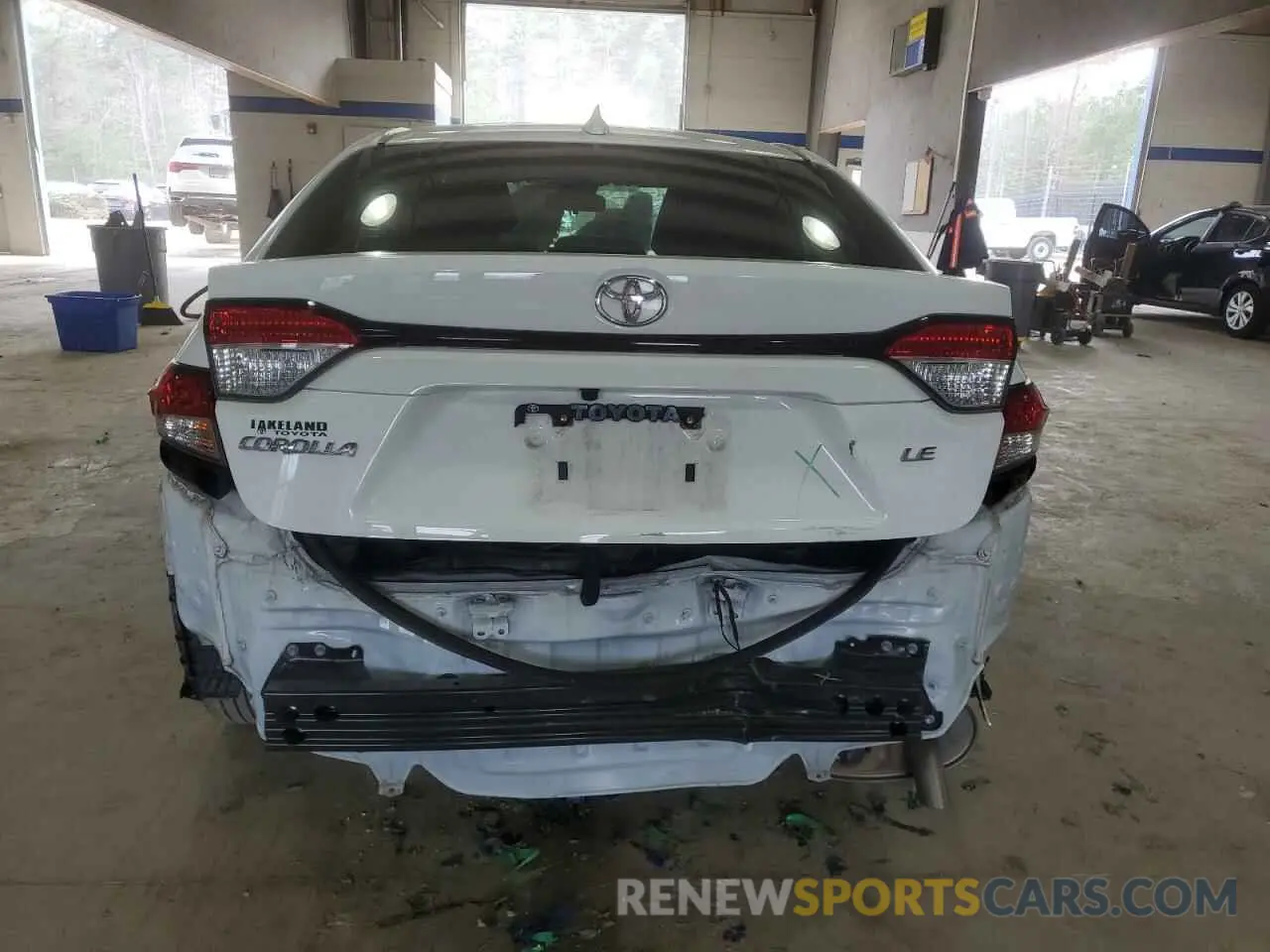 6 Photograph of a damaged car JTDEPMAE4MJ119138 TOYOTA COROLLA 2021