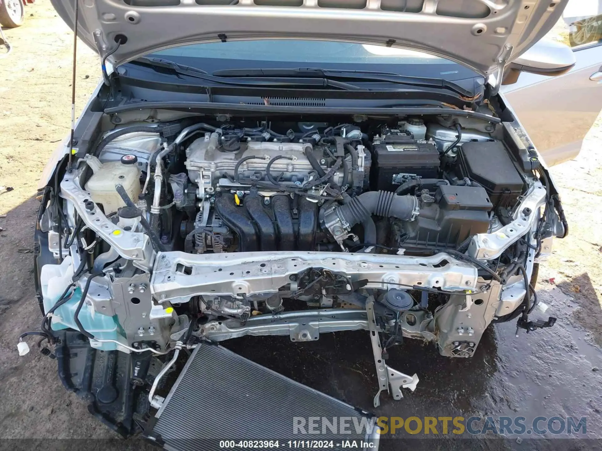 10 Photograph of a damaged car JTDEPMAE4MJ126901 TOYOTA COROLLA 2021