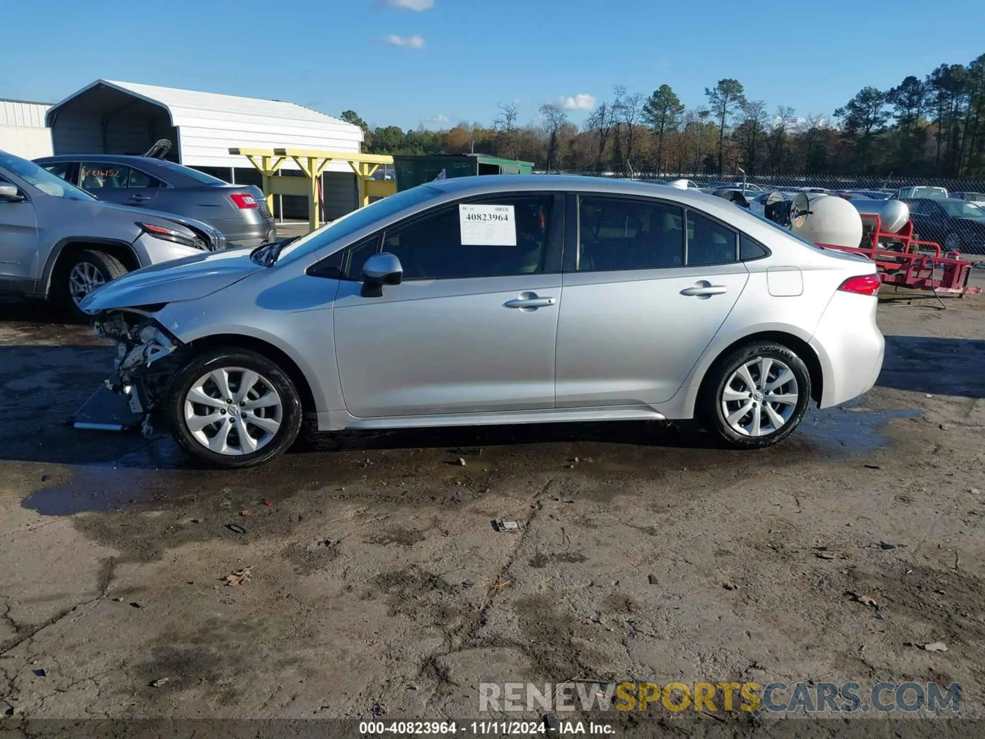 14 Photograph of a damaged car JTDEPMAE4MJ126901 TOYOTA COROLLA 2021