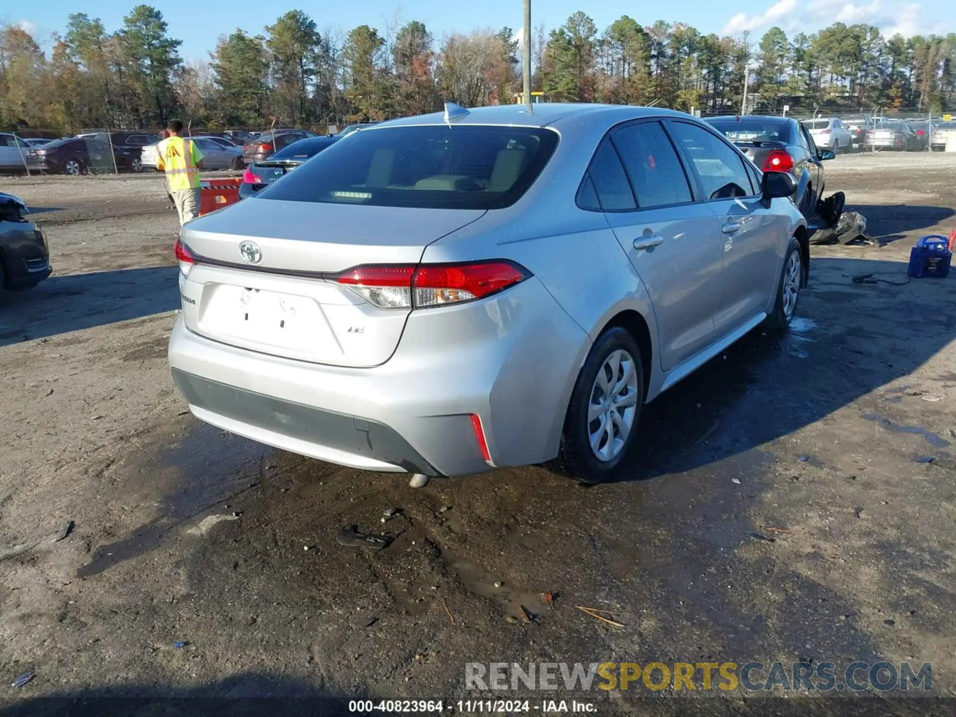 4 Photograph of a damaged car JTDEPMAE4MJ126901 TOYOTA COROLLA 2021