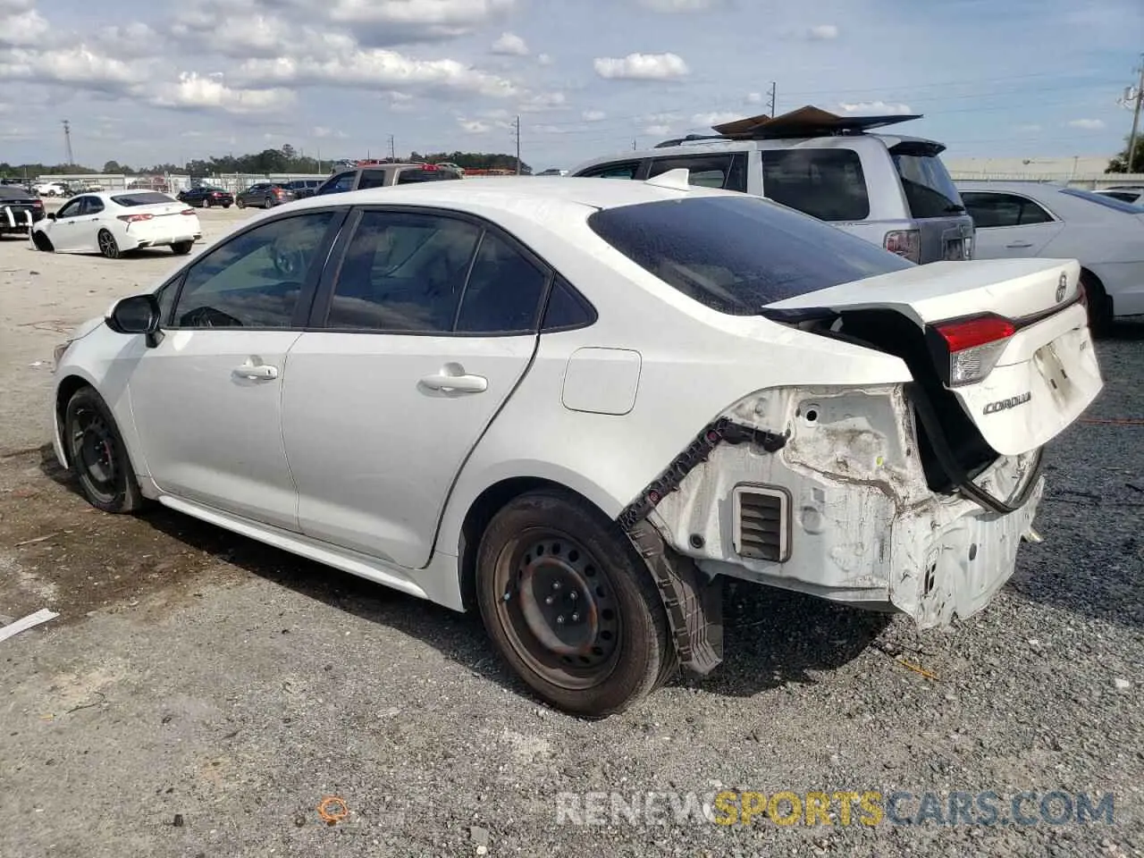 2 Фотография поврежденного автомобиля JTDEPMAE4MJ128048 TOYOTA COROLLA 2021