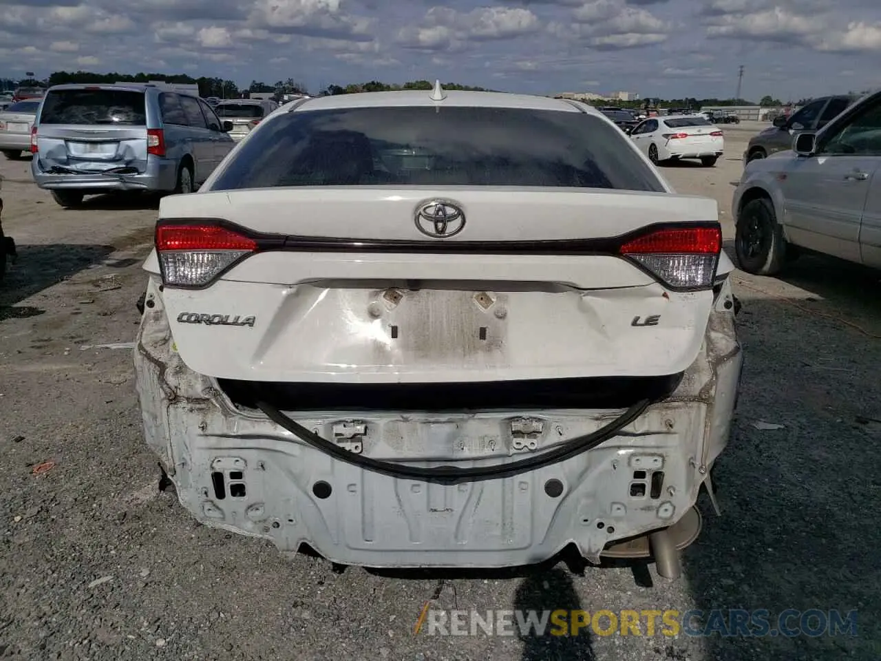 6 Фотография поврежденного автомобиля JTDEPMAE4MJ128048 TOYOTA COROLLA 2021