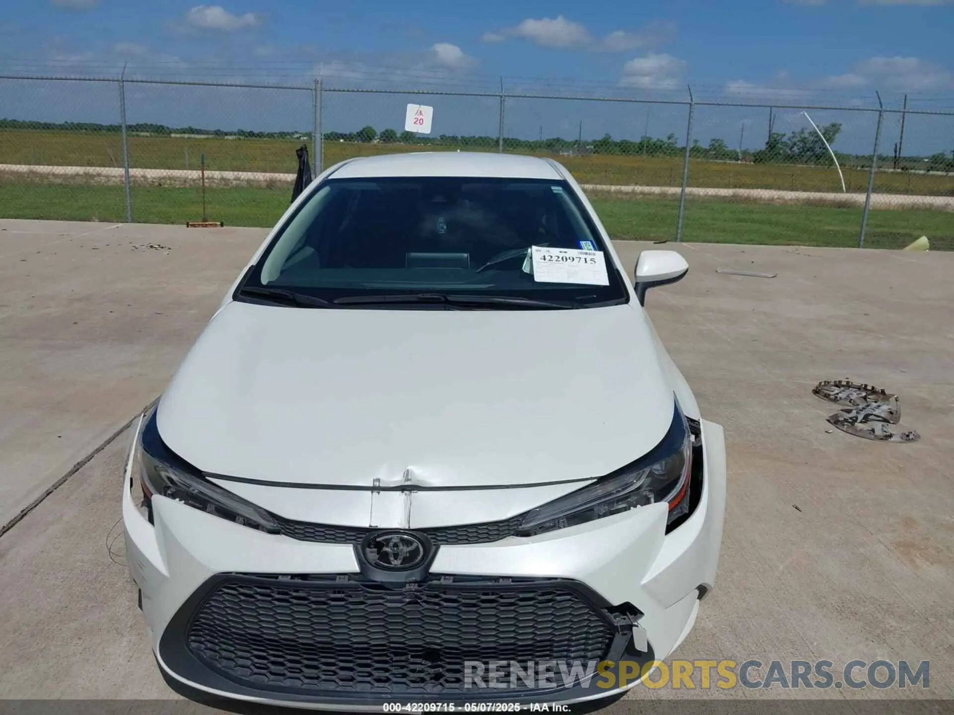 12 Фотография поврежденного автомобиля JTDEPMAE4MJ130737 TOYOTA COROLLA 2021
